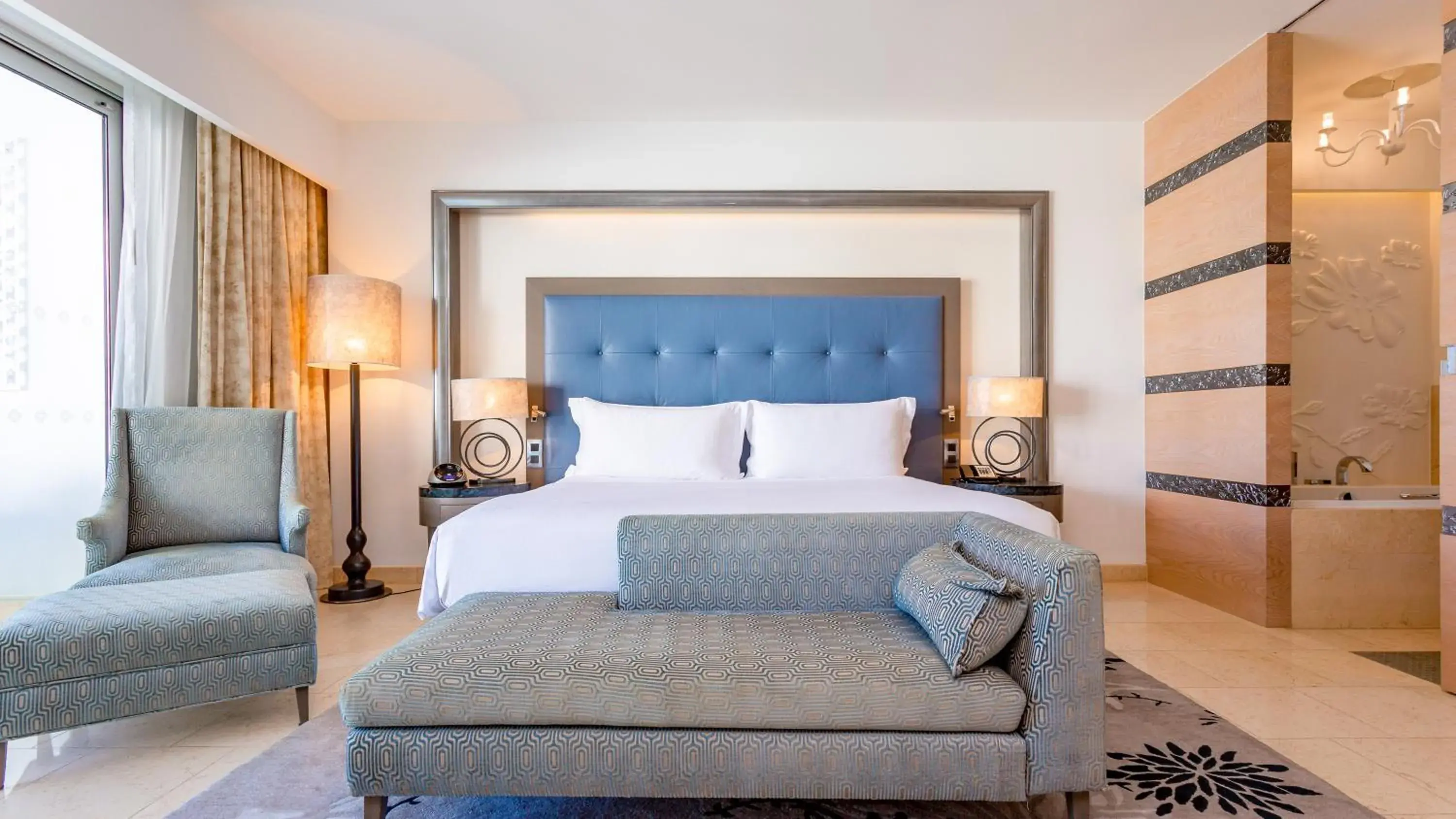 Deluxe King Suite with Pool View in Conrad Algarve Deluxe King Suite with Pool View in Conrad Algarve