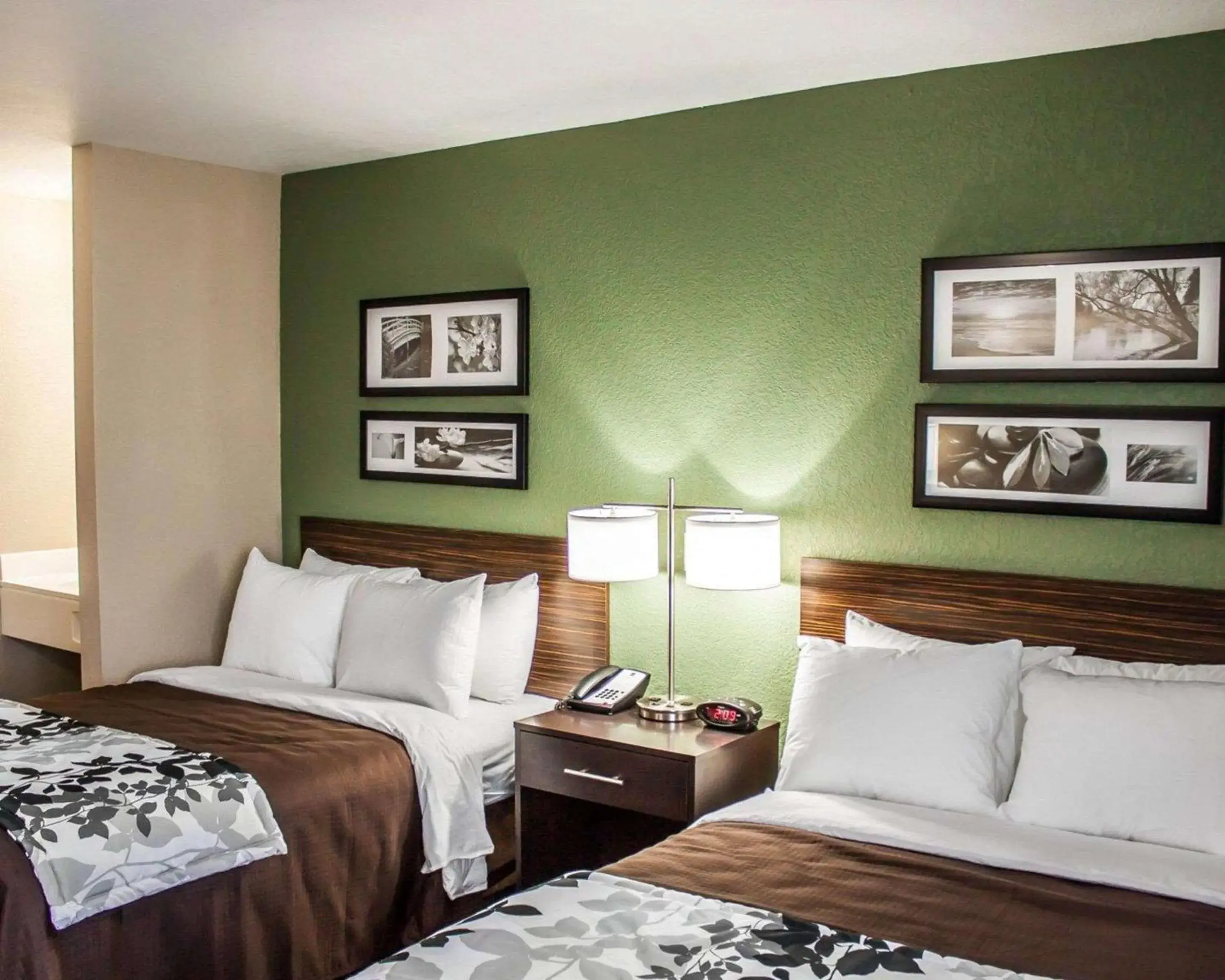 Double Room with Two Double Beds - Non-Smoking in Sleep Inn Nampa near Idaho Center Double Room with Two Double Beds - Non-Smoking in Sleep Inn Nampa near Idaho Center