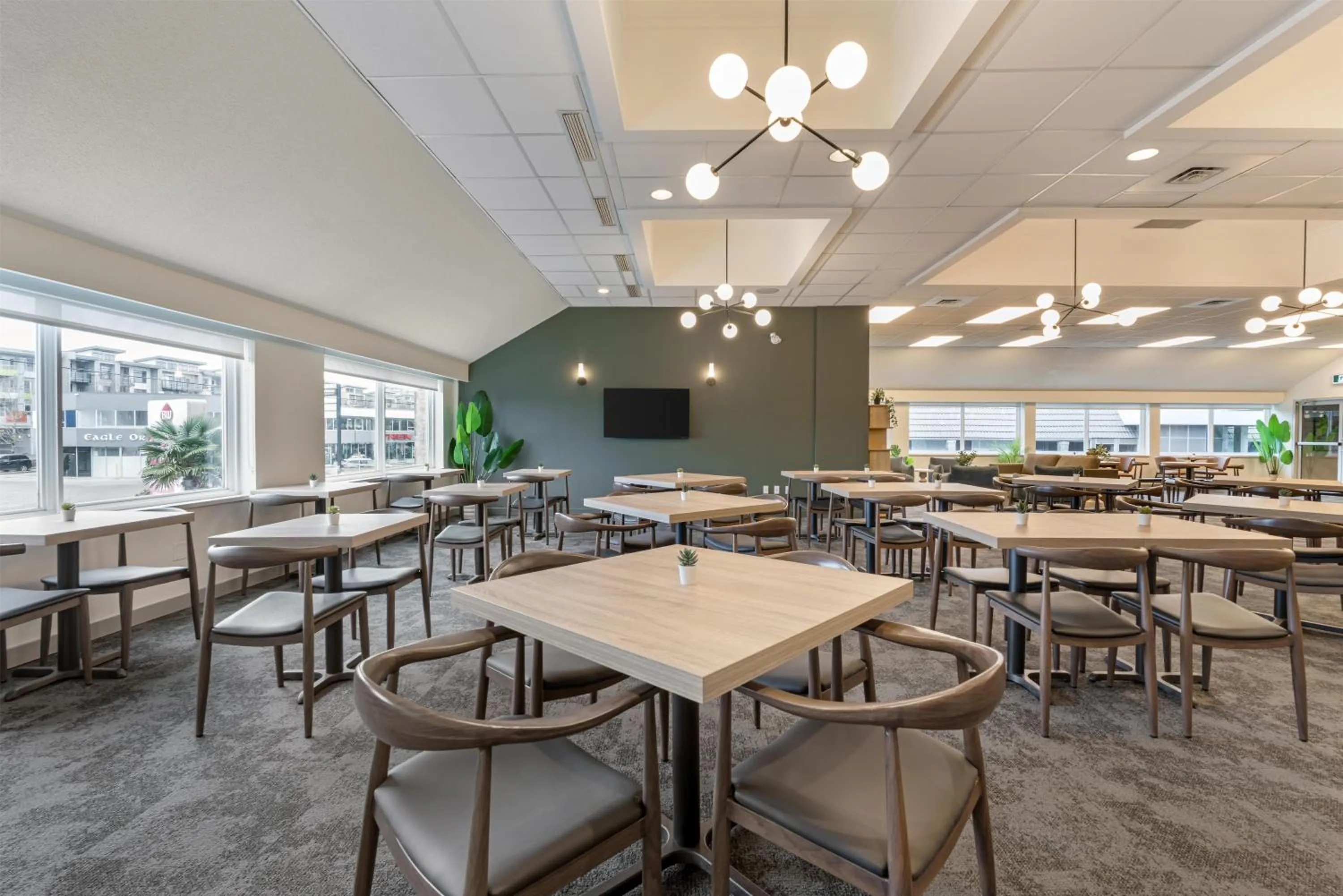 Breakfast in Best Western PLUS Burnaby Hotel