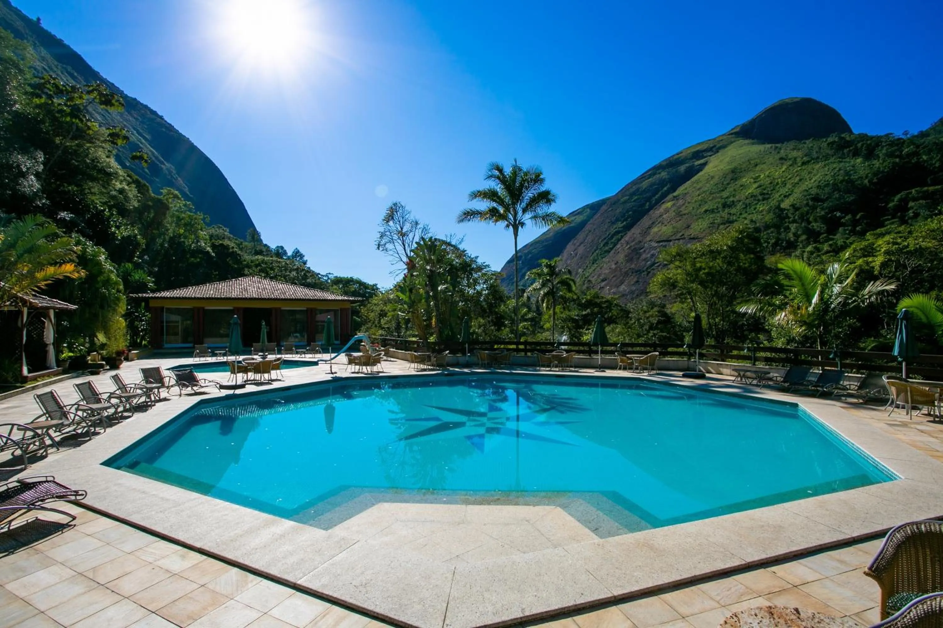 Patio in Bomtempo II Chales by Castelo Itaipava