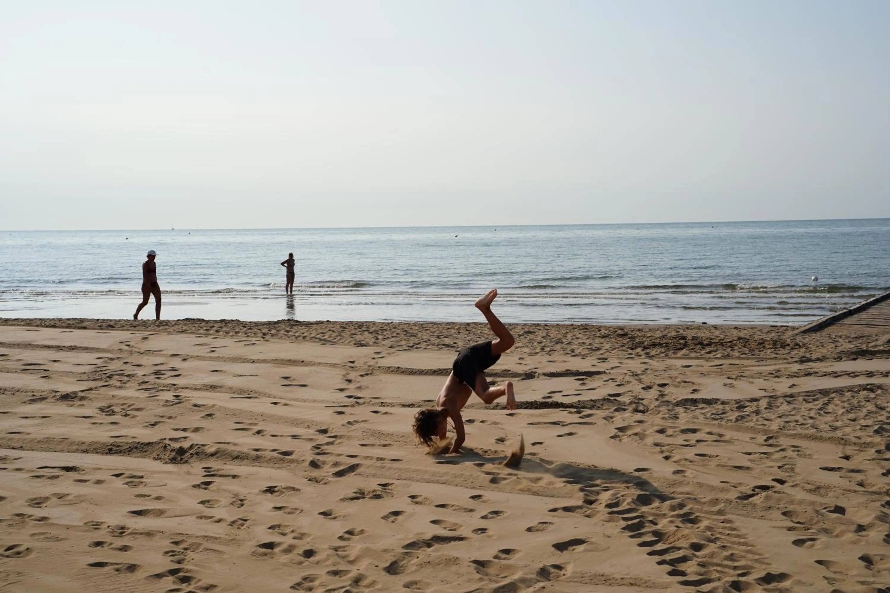 Beach in Hotel Delaville Frontemare