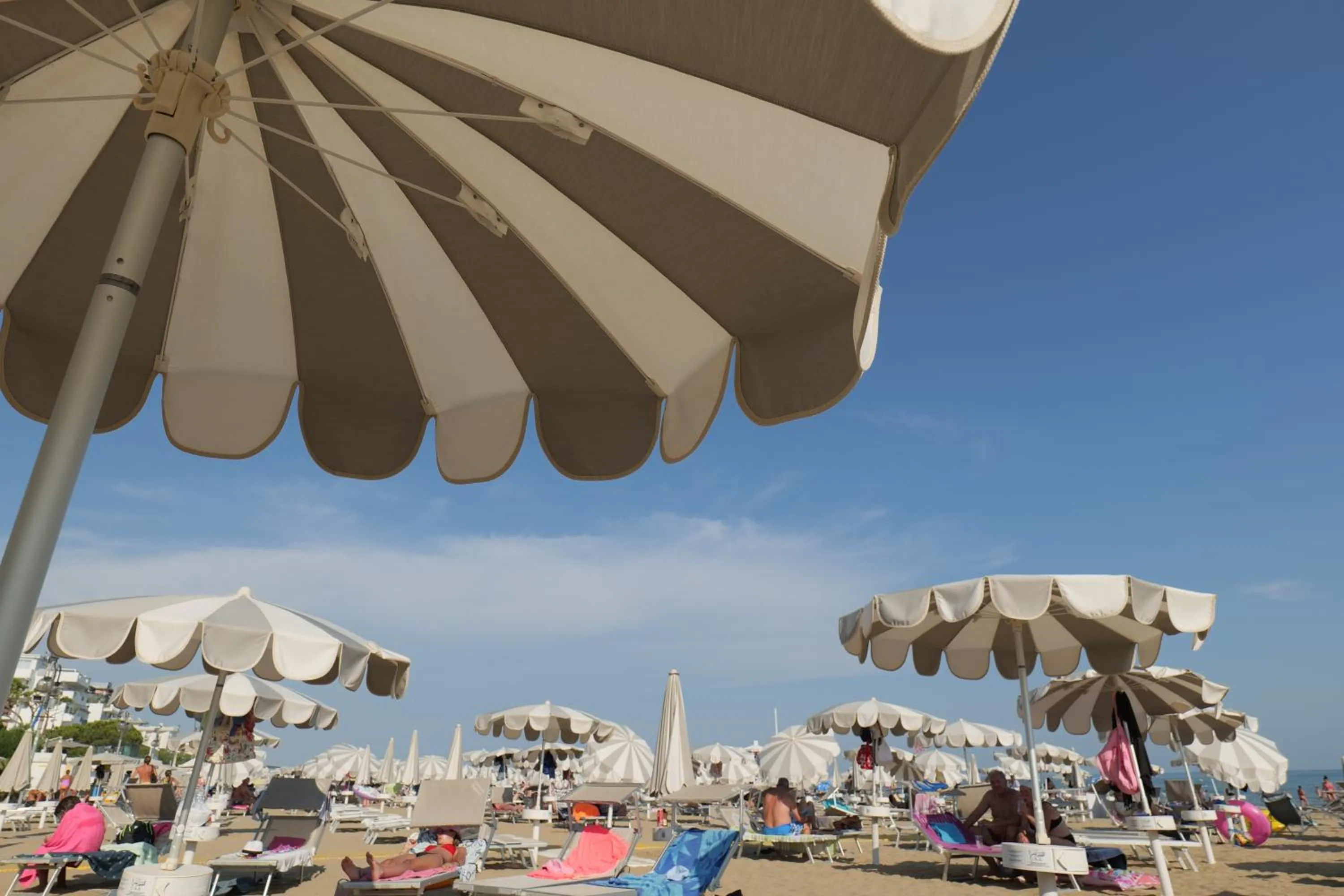 Beach in Hotel Delaville Frontemare