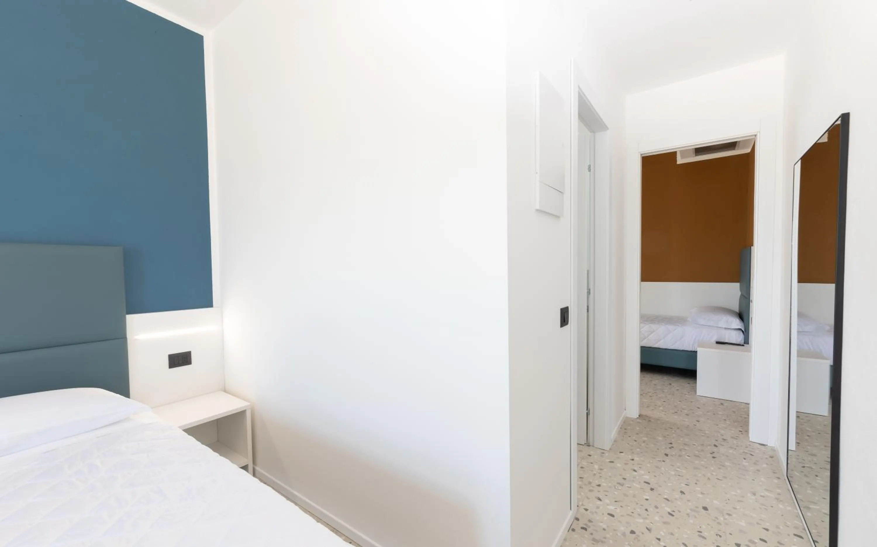 Bedroom, Bed in Hotel Delaville Frontemare