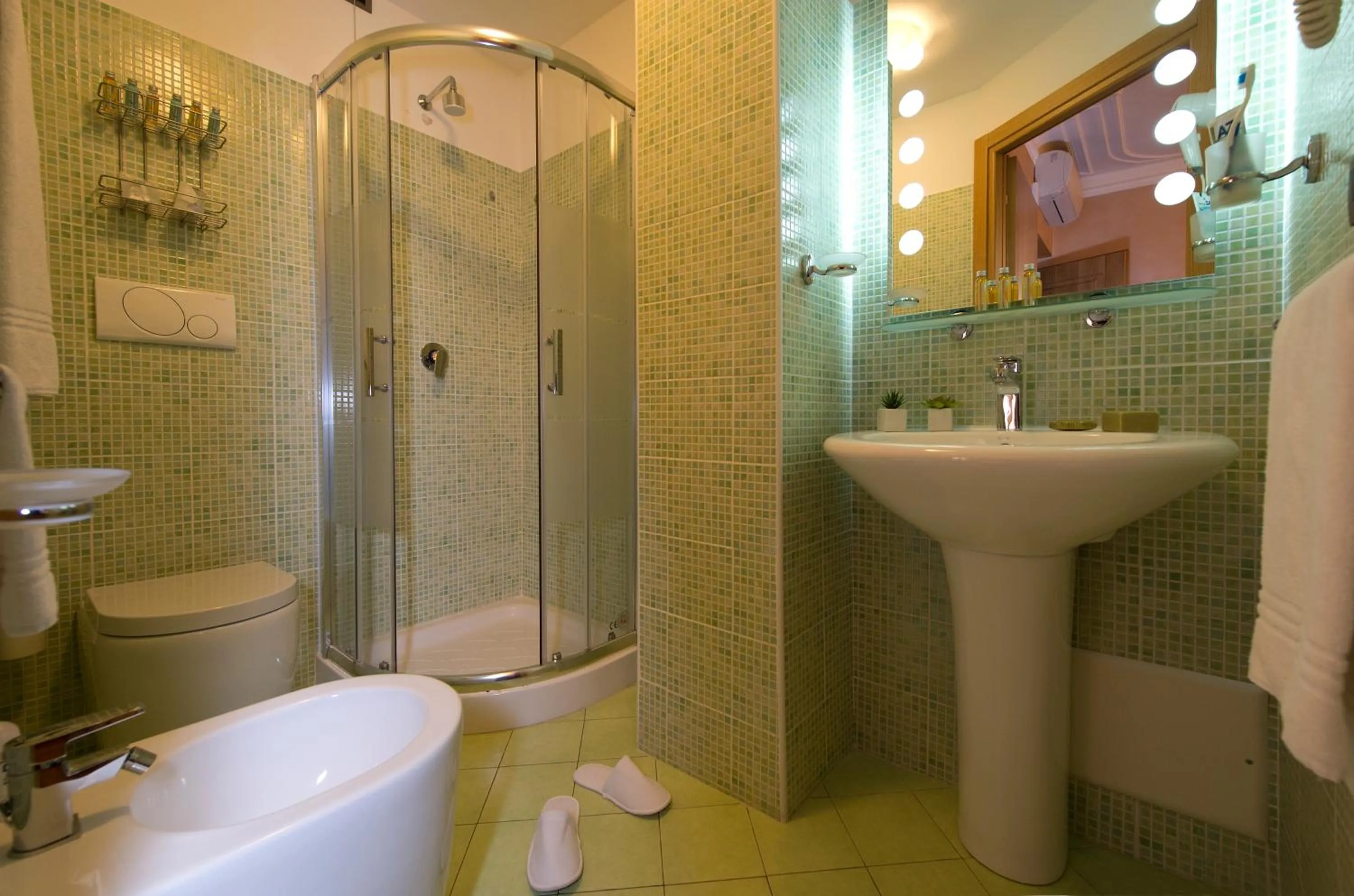 Bathroom in Hotel Panizza