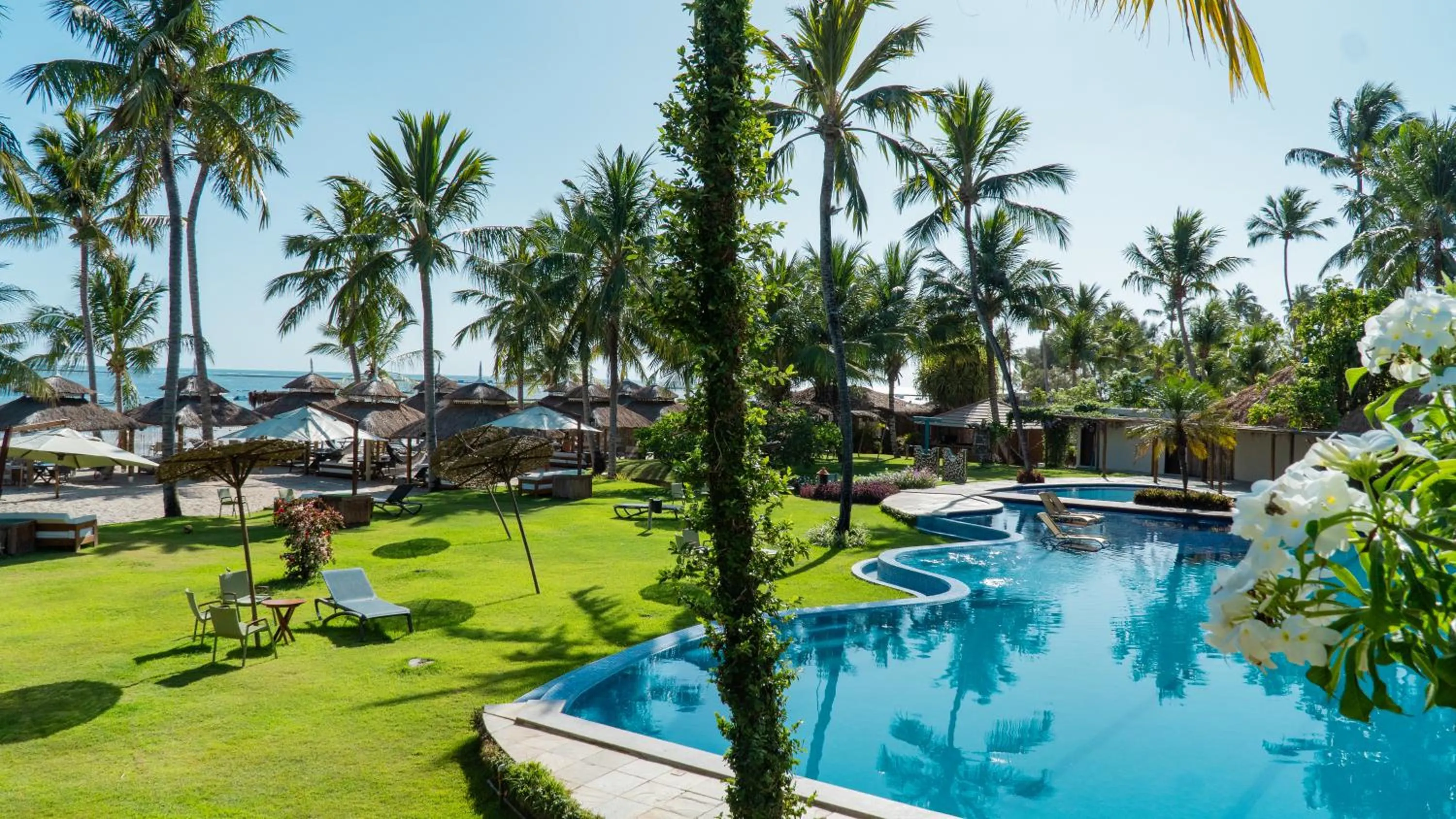 Garden in Pousada Praia dos Carneiros