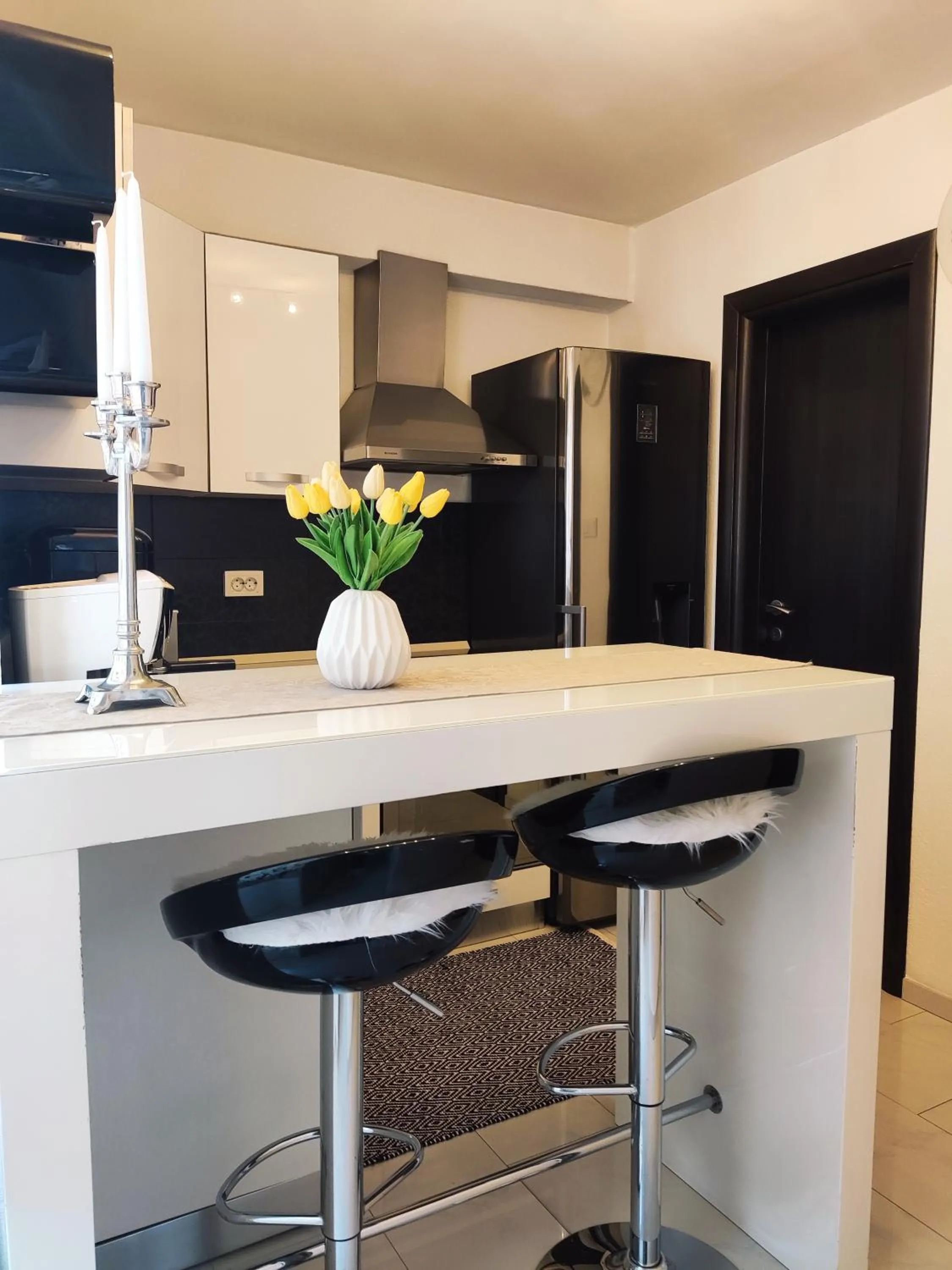 Kitchen or kitchenette in Guest House Klaudija