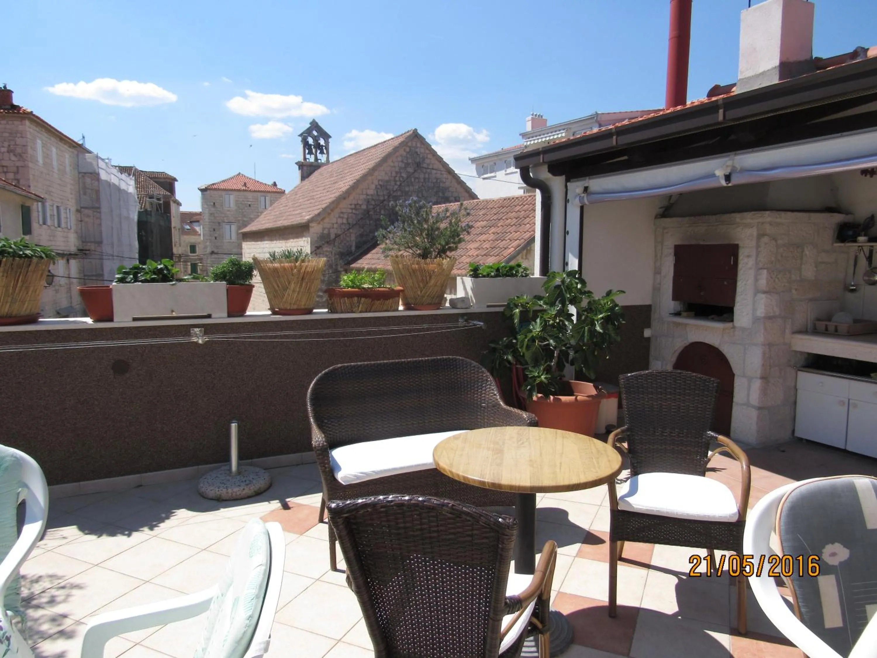 BBQ facilities in Guest House Klaudija