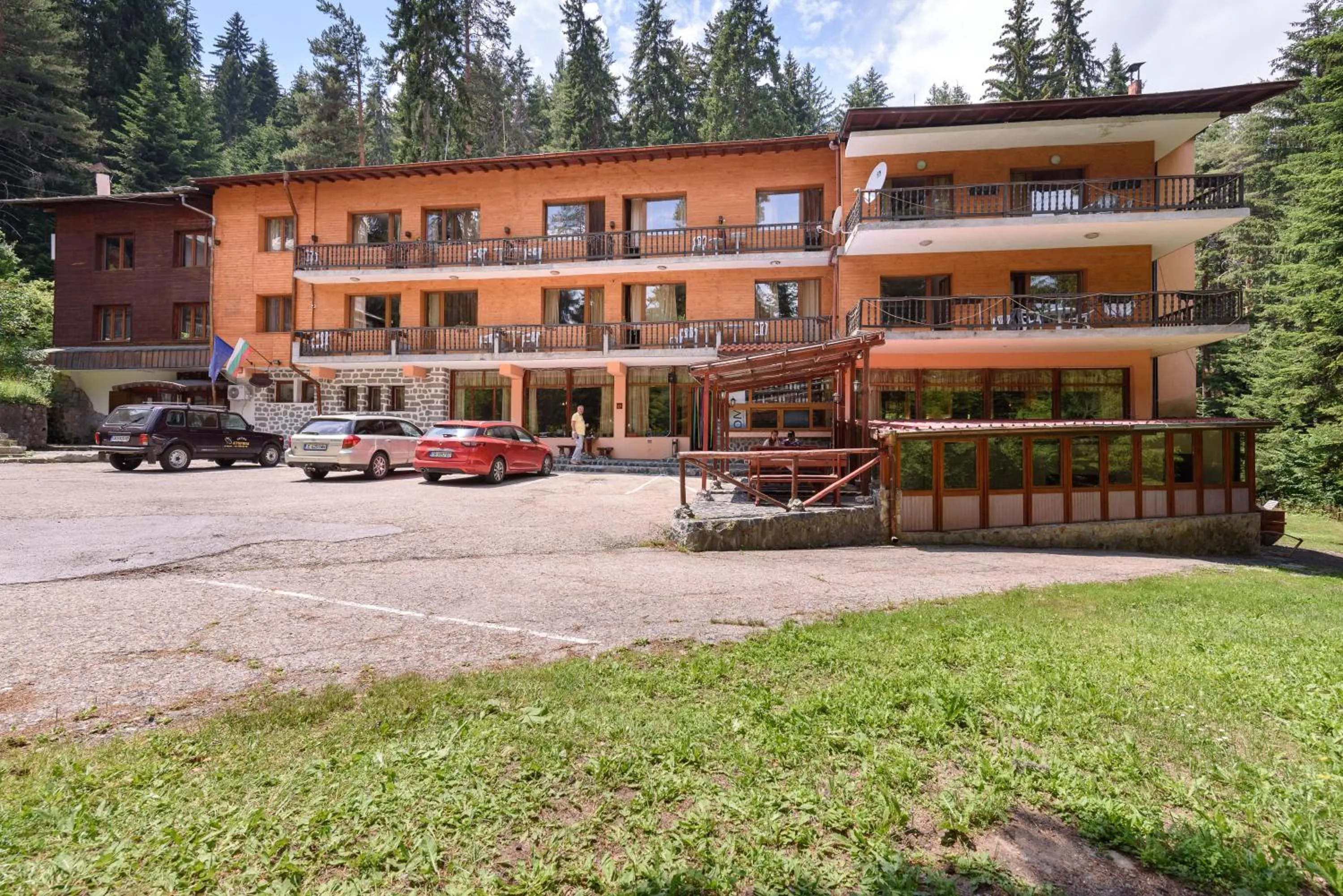 Property building in Ski Hotel Katerina