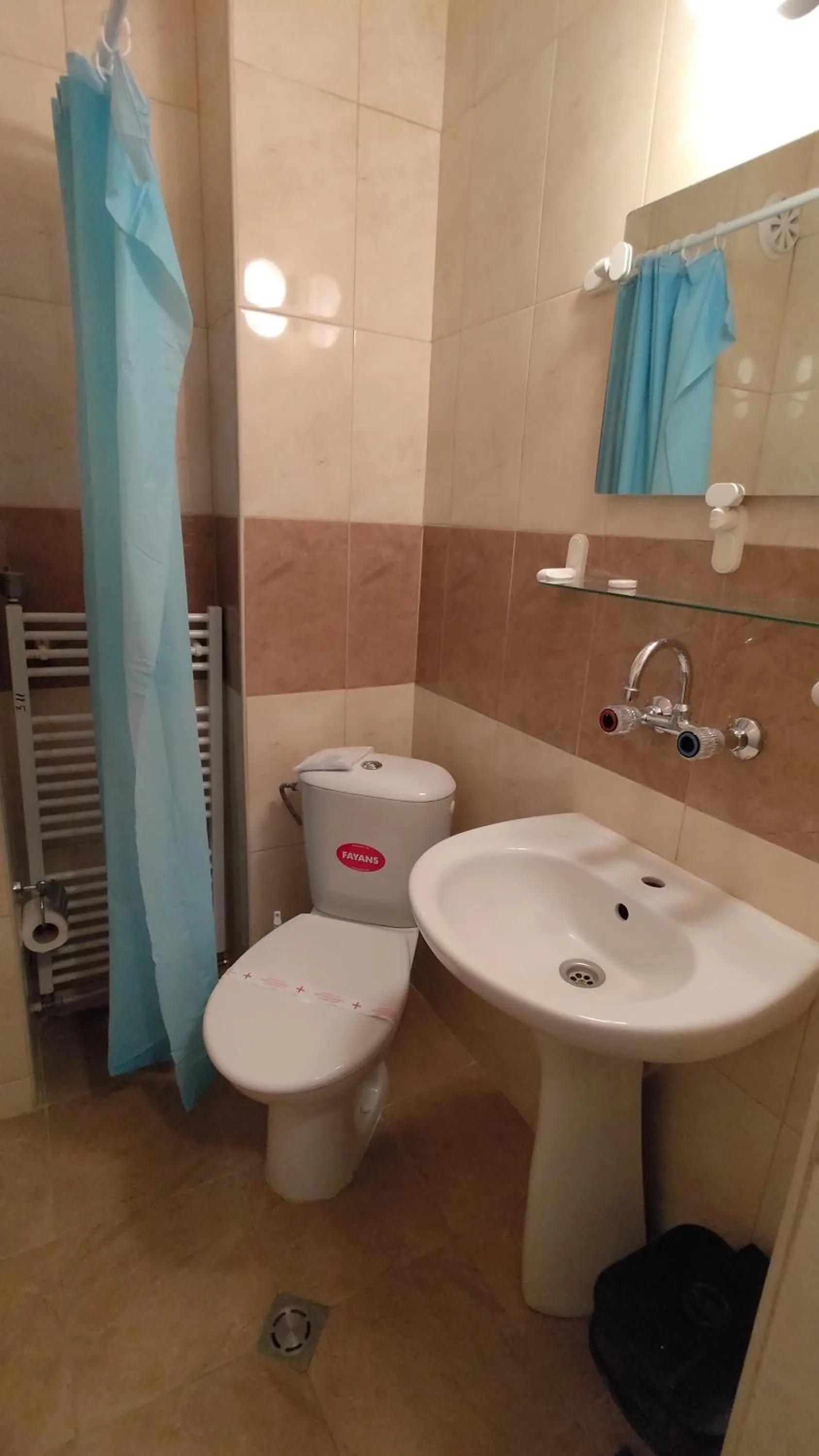 Shower in Ski Hotel Katerina