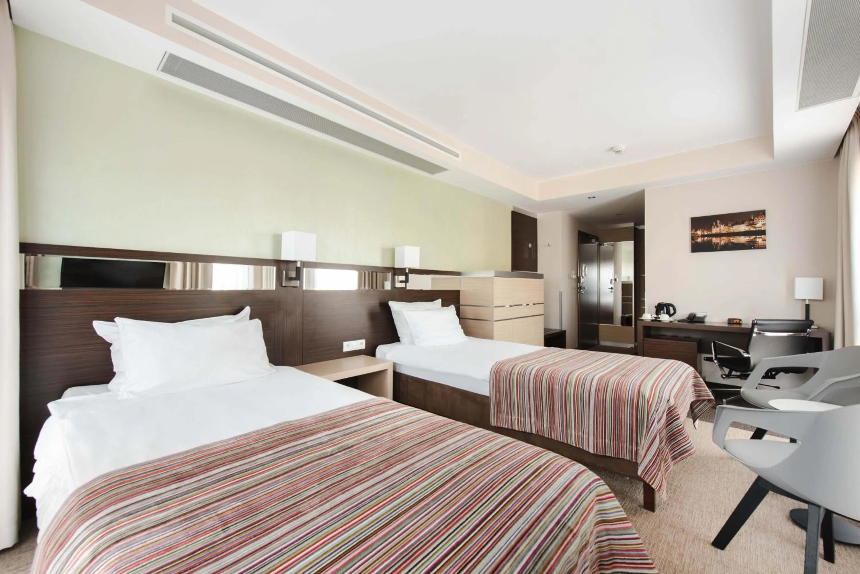 Bedroom, Bed in Hotel Arkon Park Gdańsk- Destigo Hotels