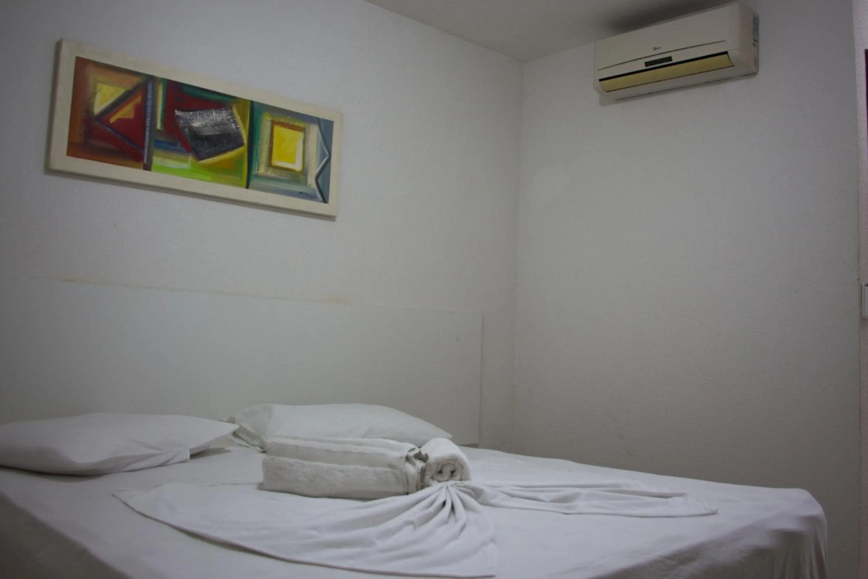 Bed in Pousada Nossa Casa