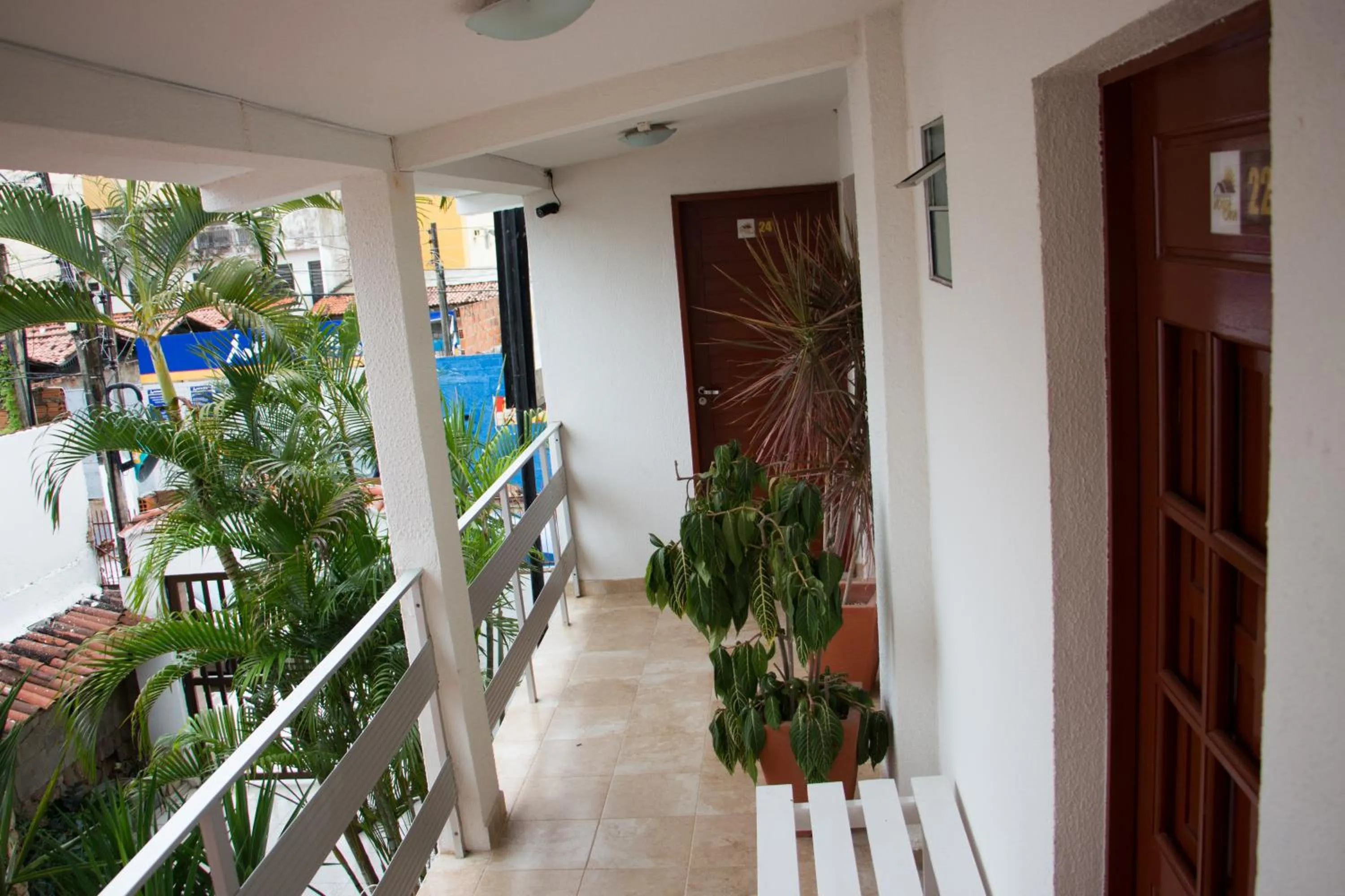 Balcony/Terrace in Pousada Nossa Casa