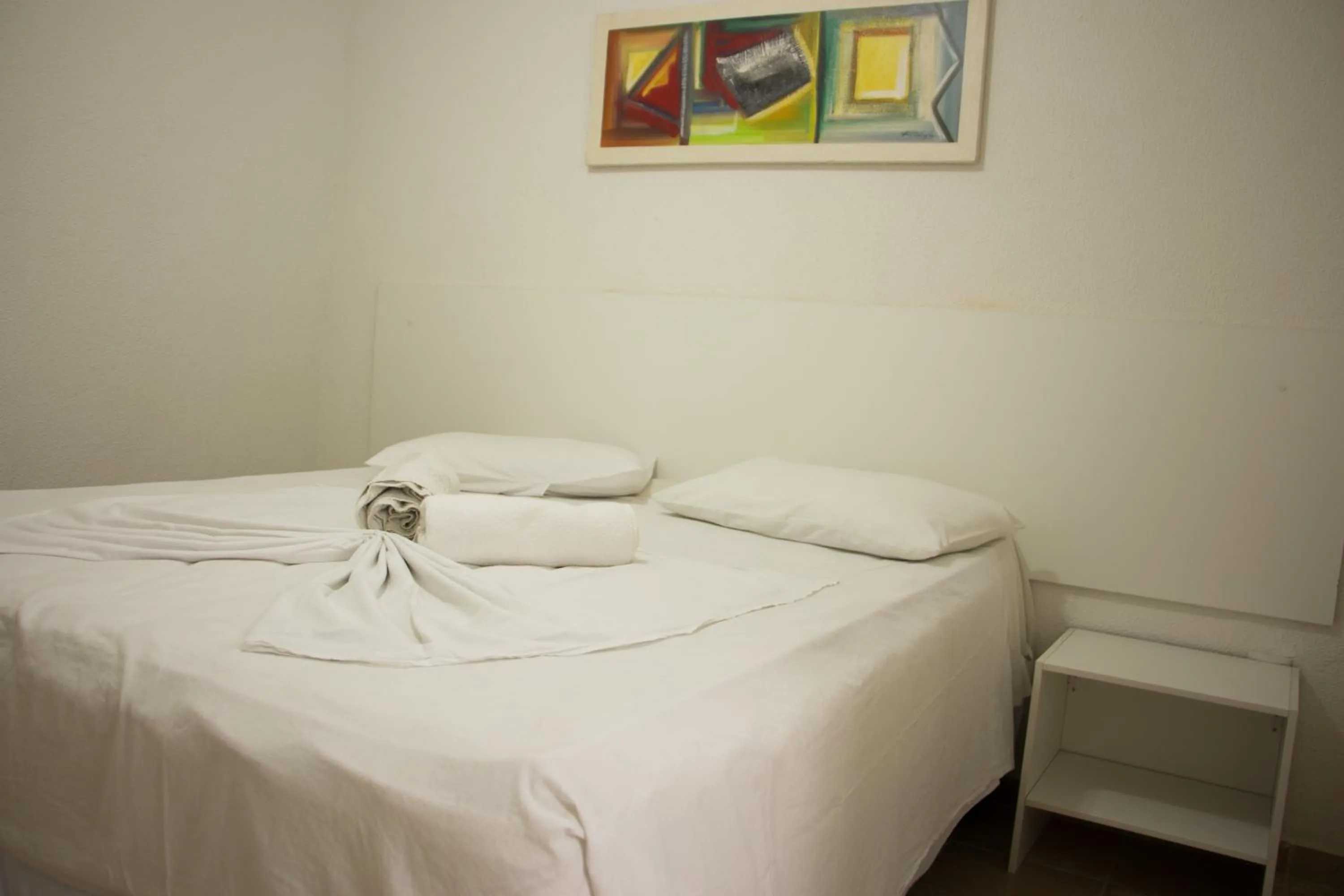 Bed in Pousada Nossa Casa