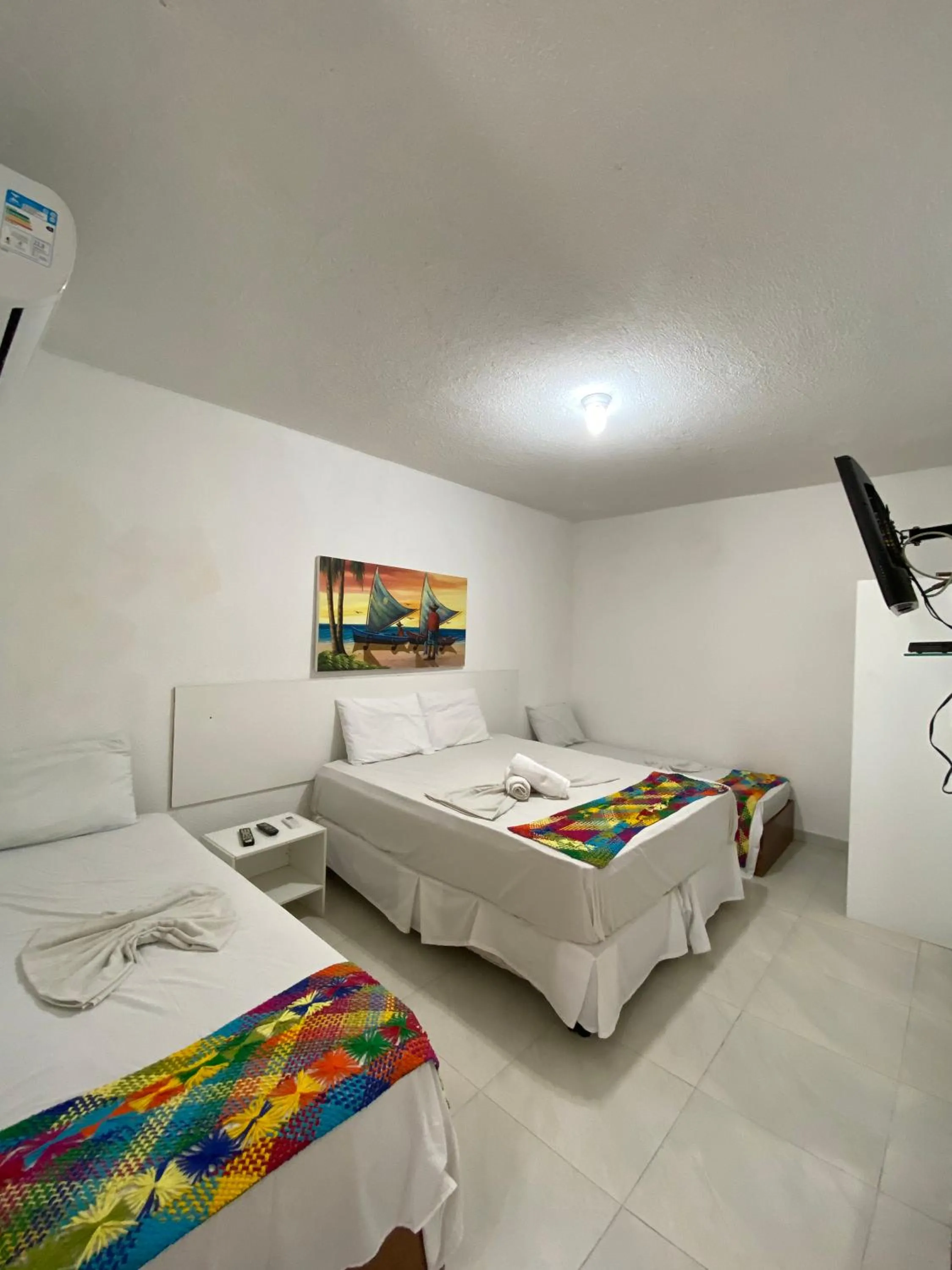 Bedroom, Bed in Pousada Nossa Casa