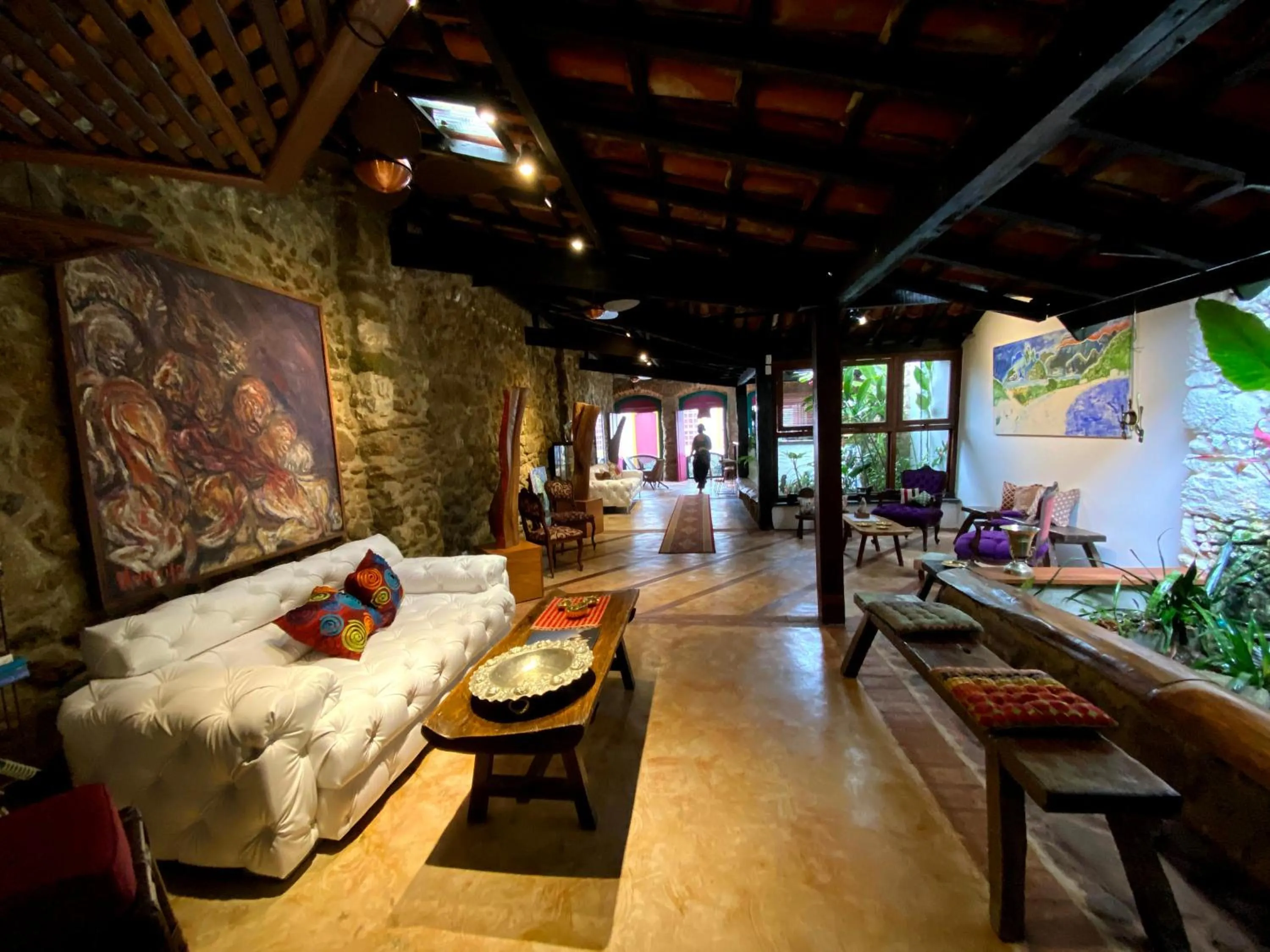 Garden in Pousada Arte Urquijo