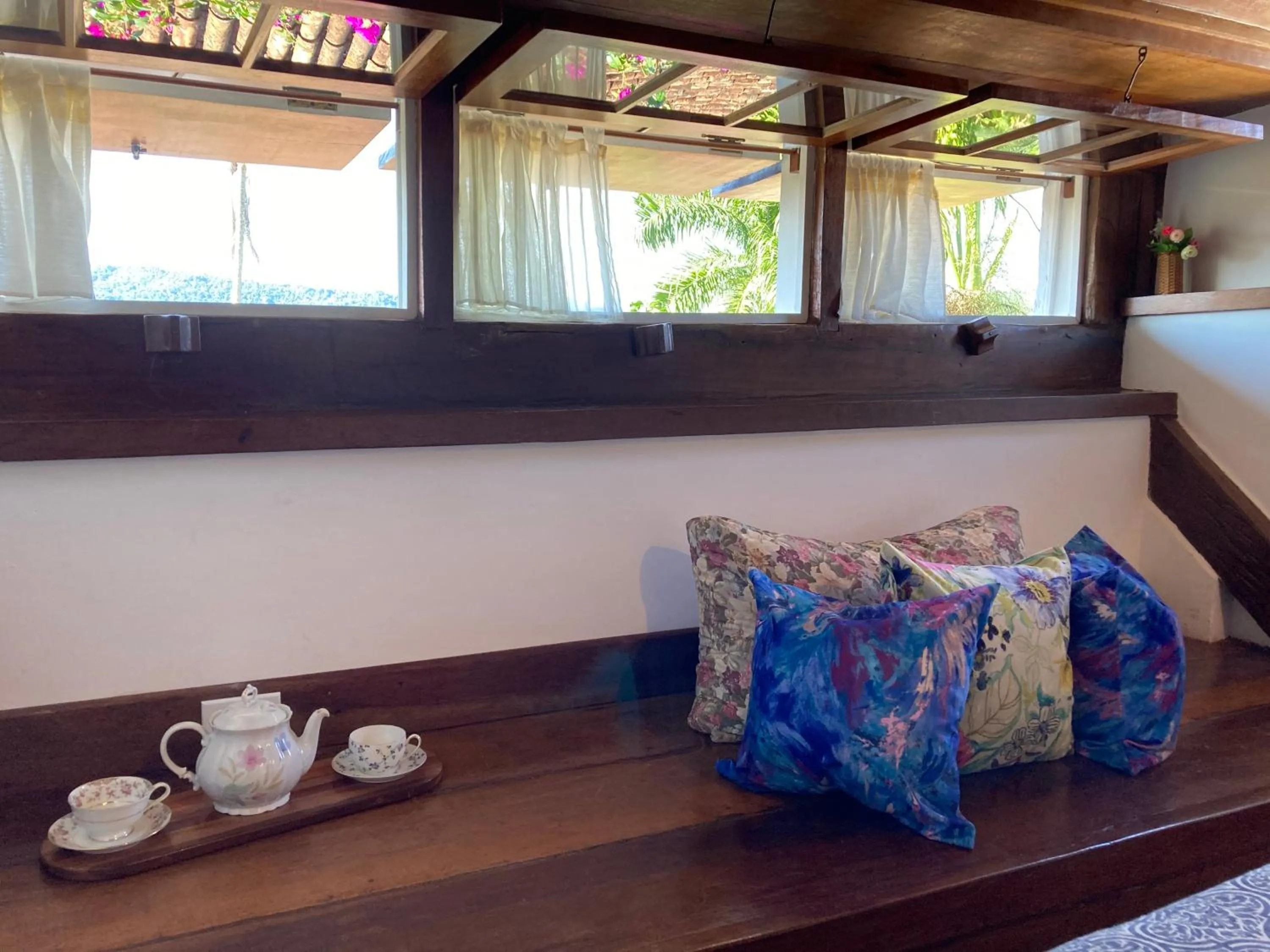 Decorative detail, Bed in Pousada Arte Urquijo