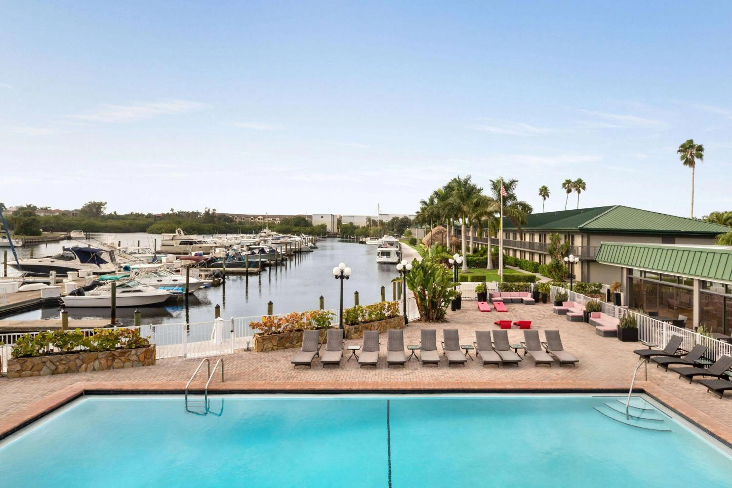 Property building in Ramada by Wyndham Sarasota Waterfront