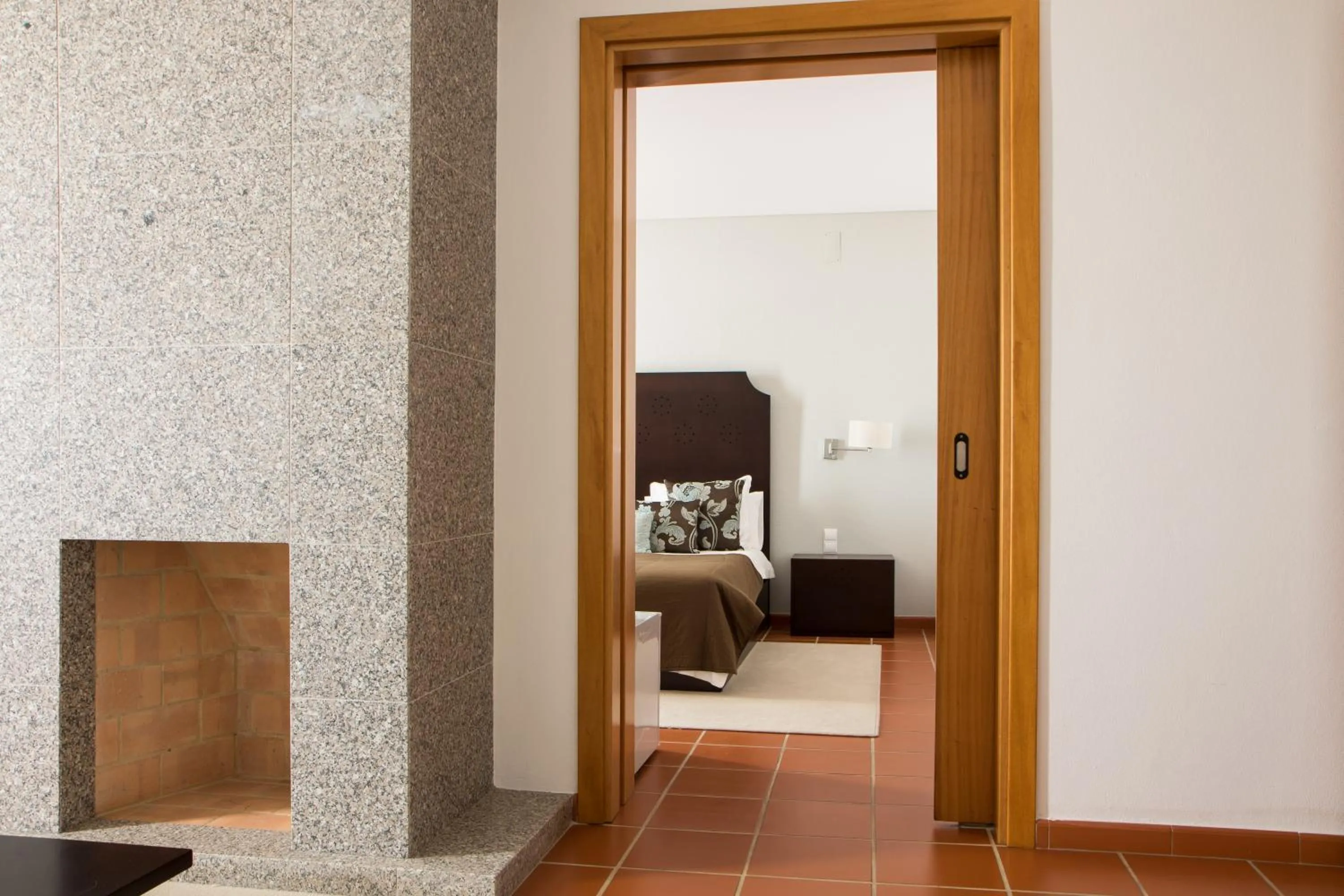 Bed in Hotel Rural Santo Antonio