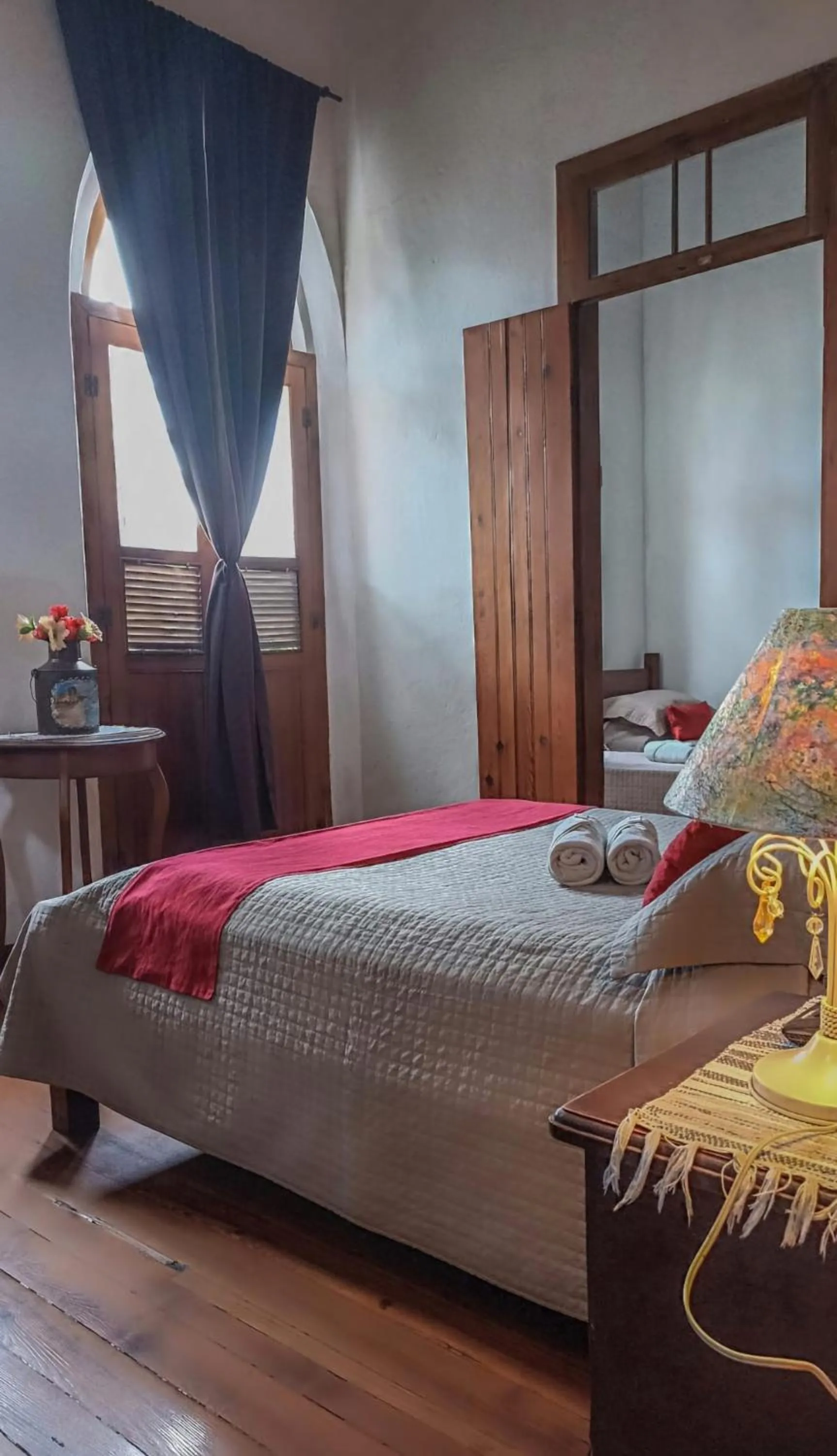 Bed in Pousada Estação do Trem