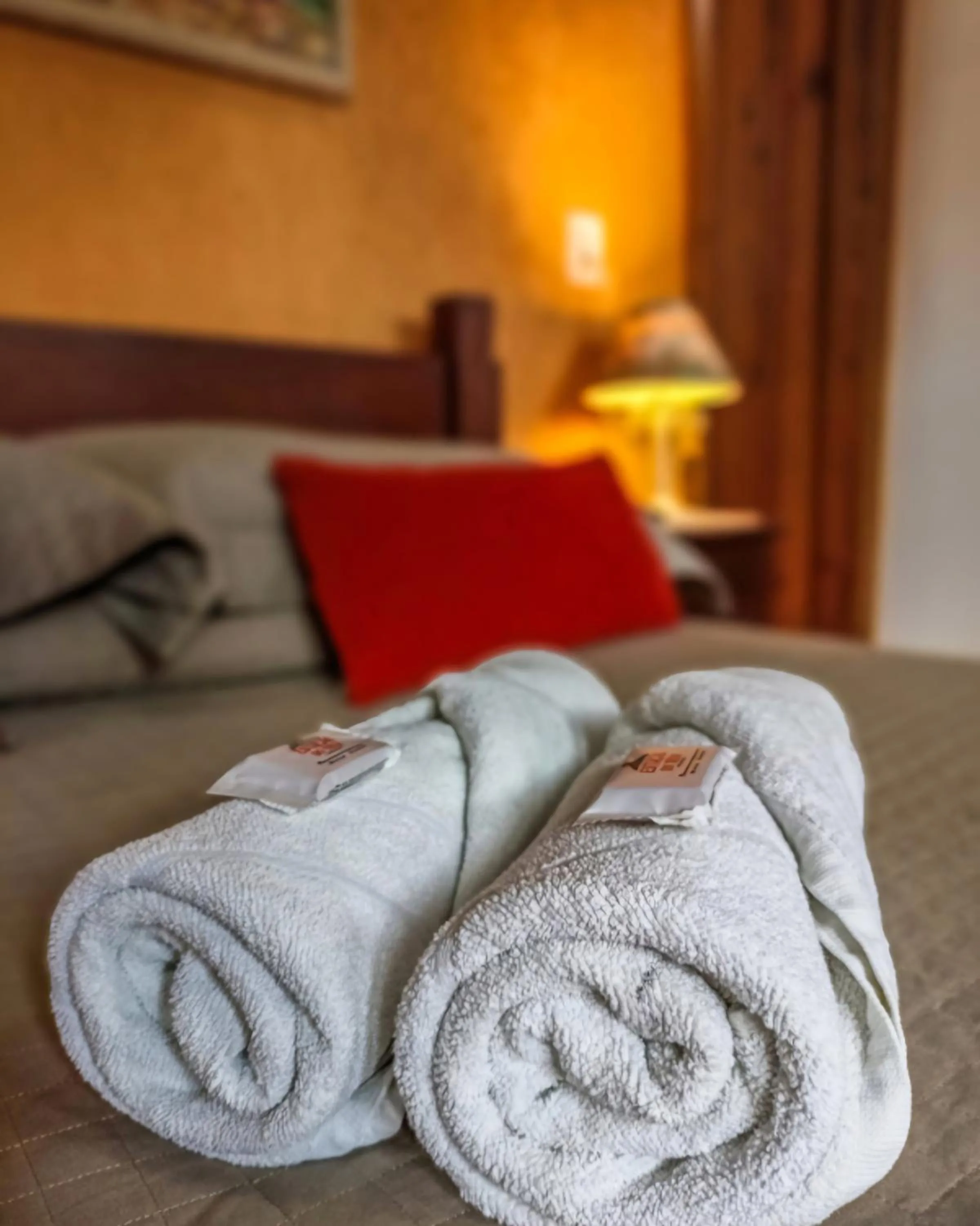 Bed in Pousada Estação do Trem