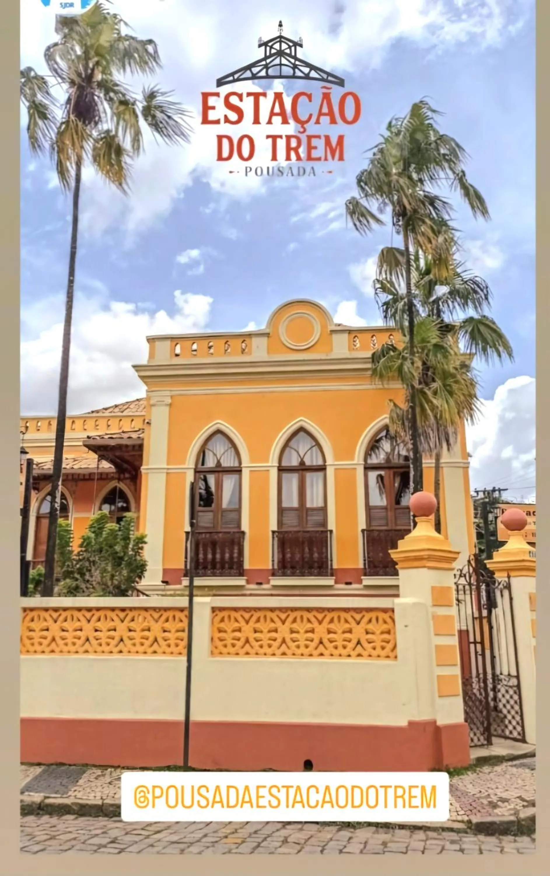 Property building in Pousada Estação do Trem