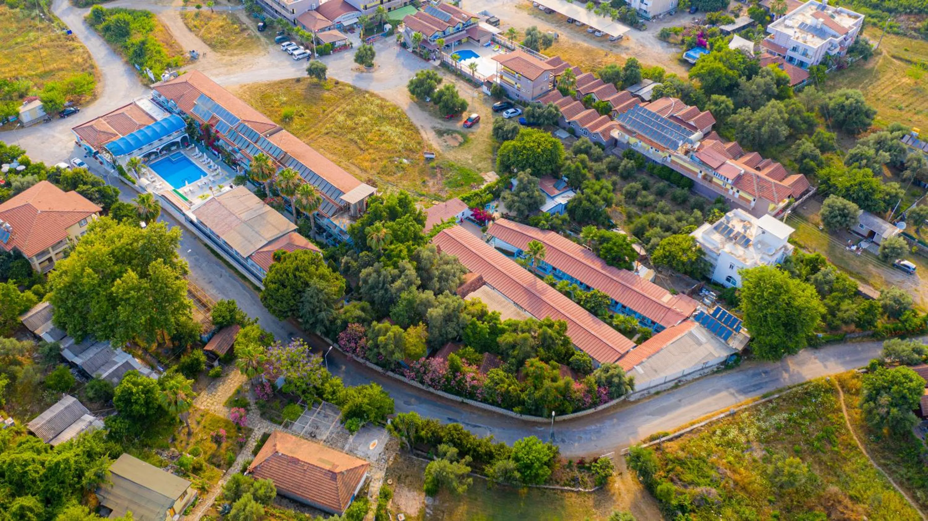 Bird's eye view in Sunberk Hotel