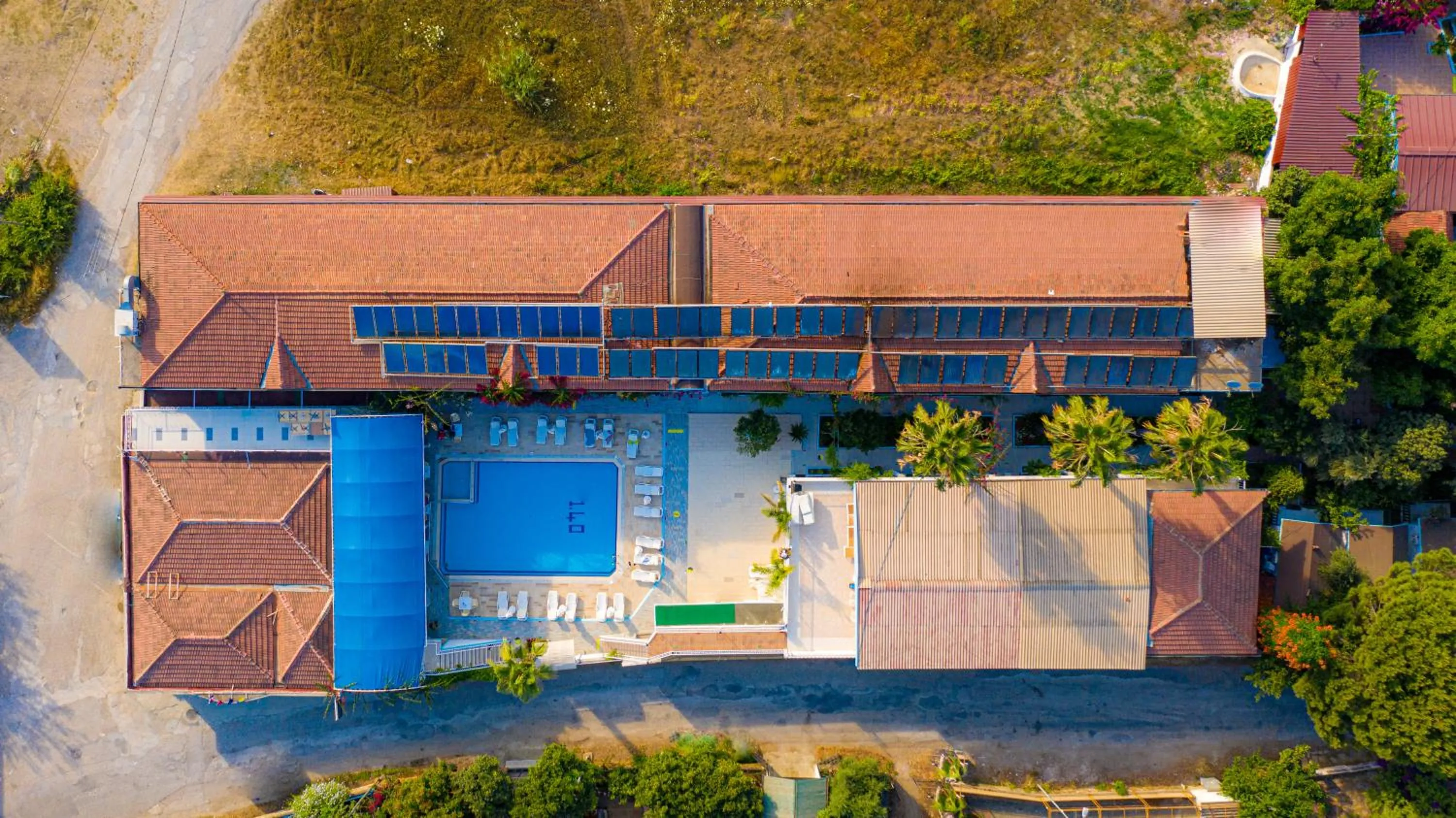 Bird's eye view in Sunberk Hotel