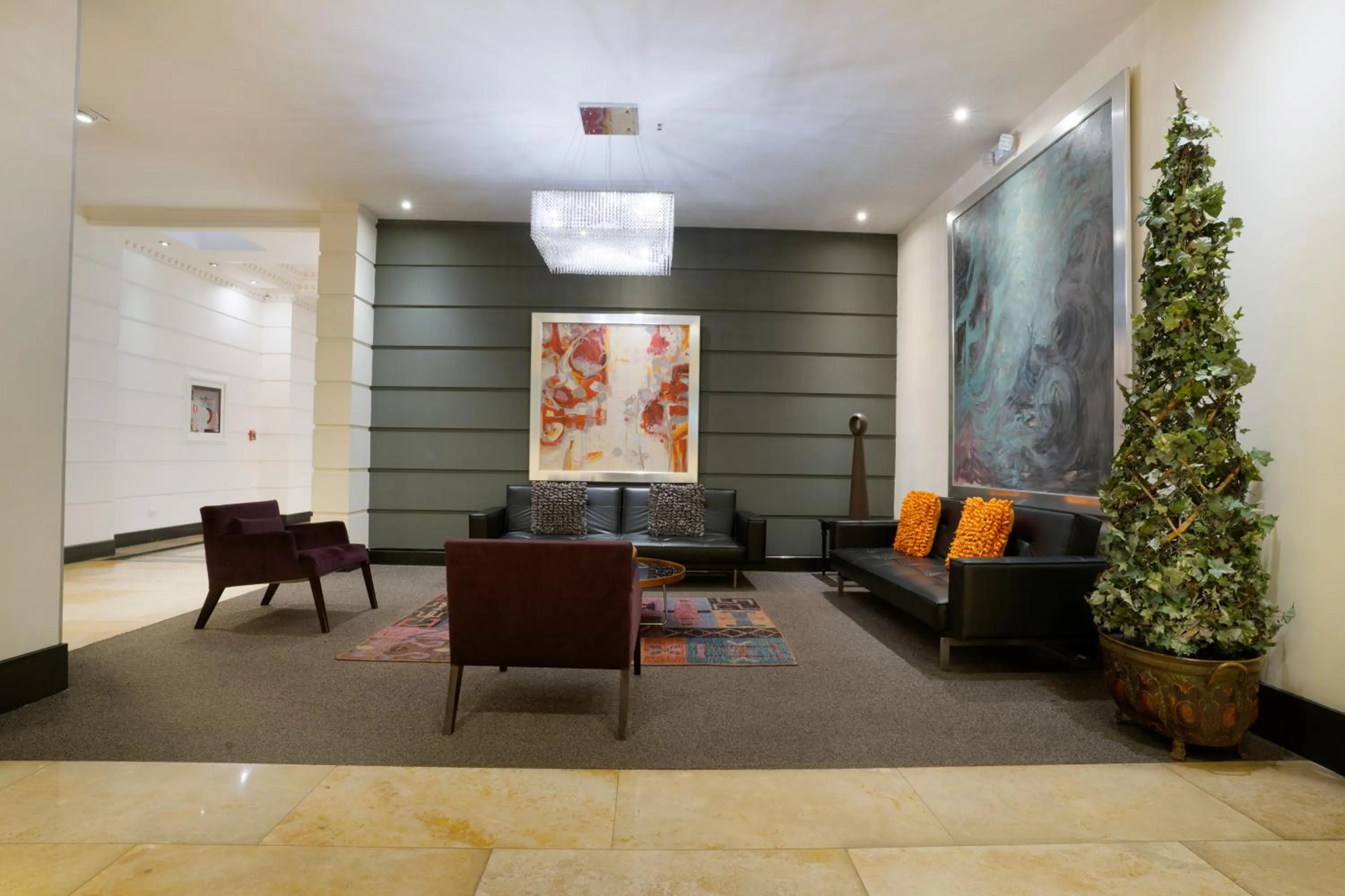 Living room in Dann Carlton Quito