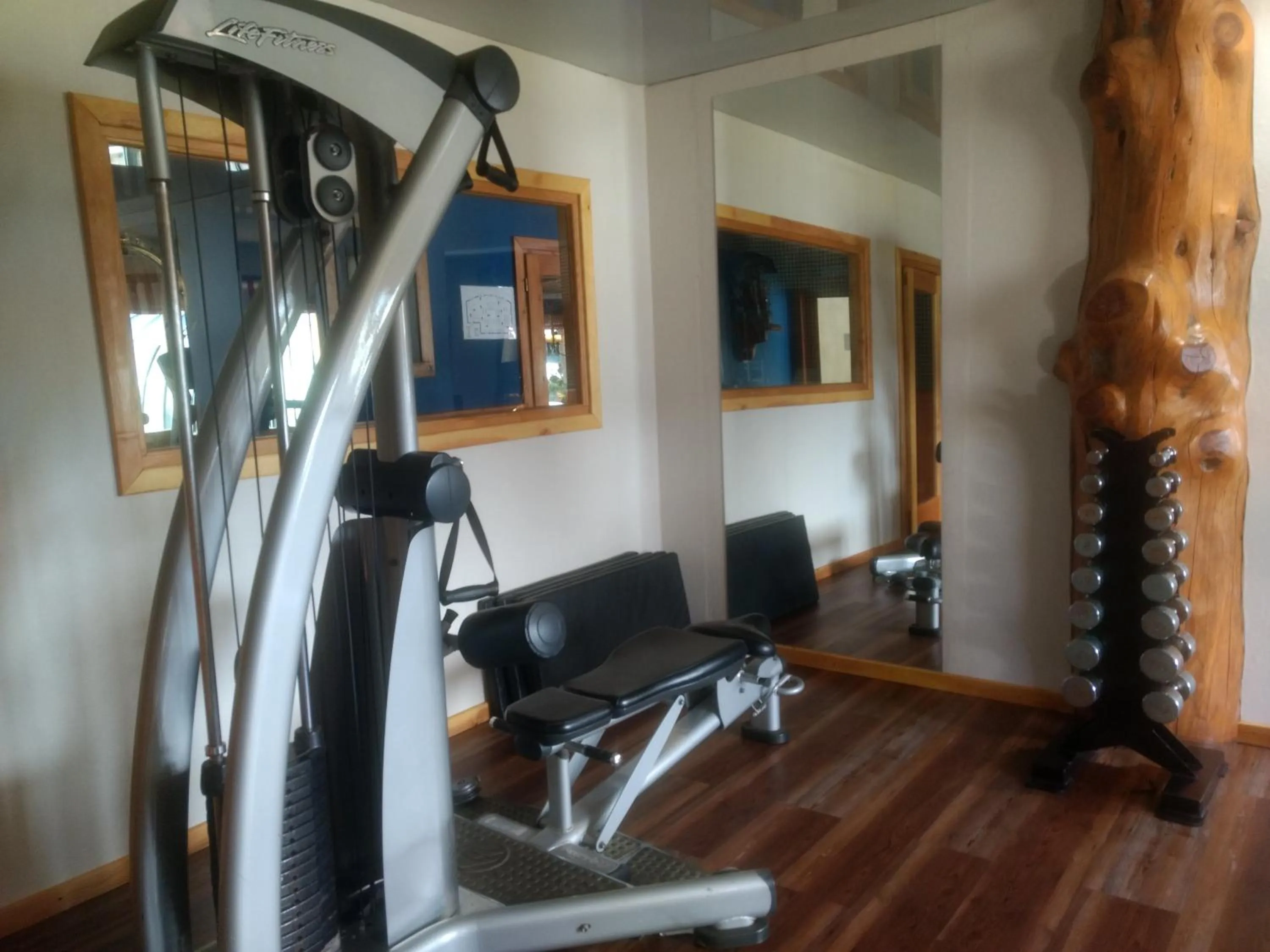 Fitness centre/facilities in Cabañas Puerto Pireo