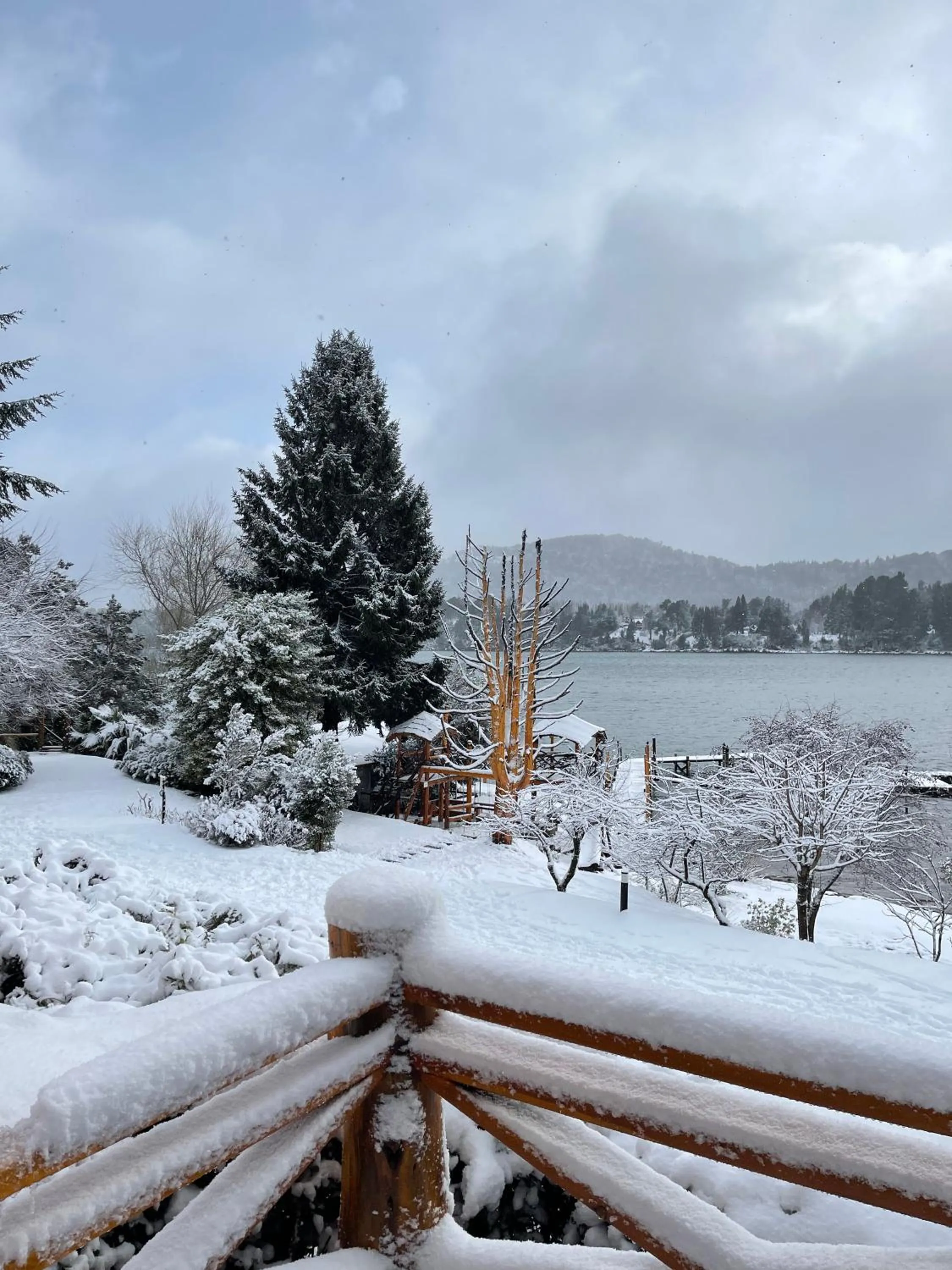 Natural landscape in Cabañas Puerto Pireo