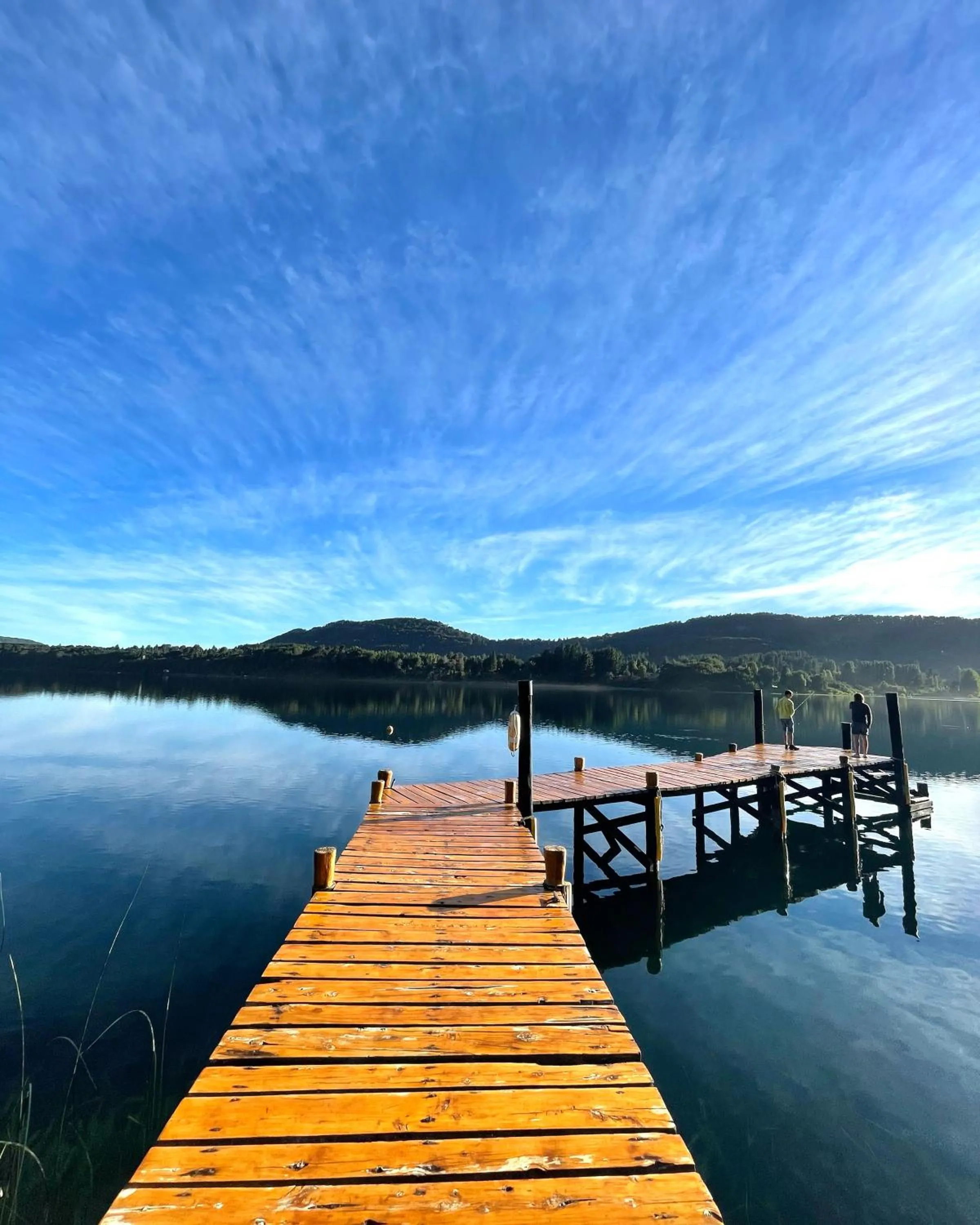 Lake view in Cabañas Puerto Pireo