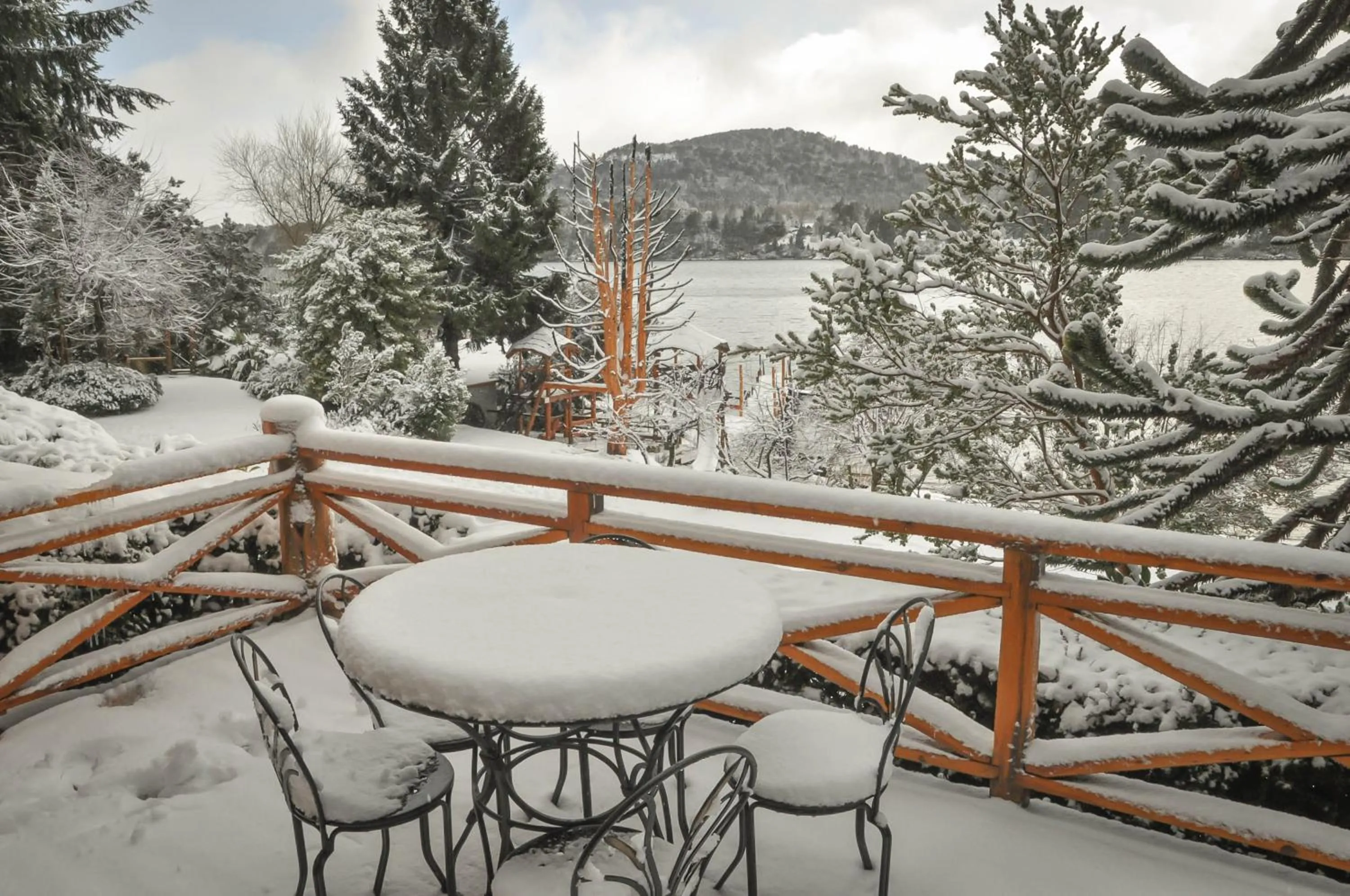 Natural landscape in Cabañas Puerto Pireo