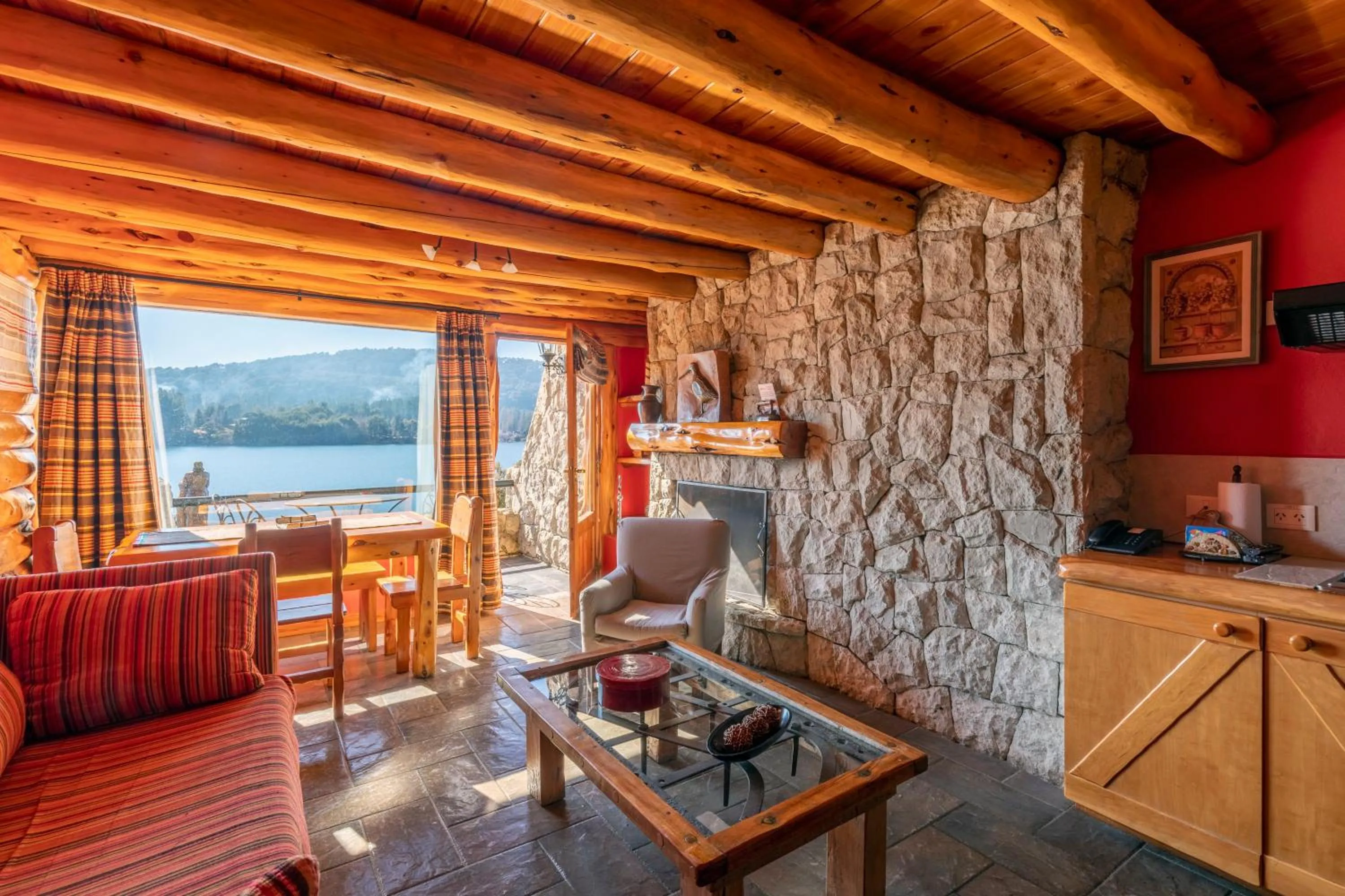 Natural landscape in Cabañas Puerto Pireo