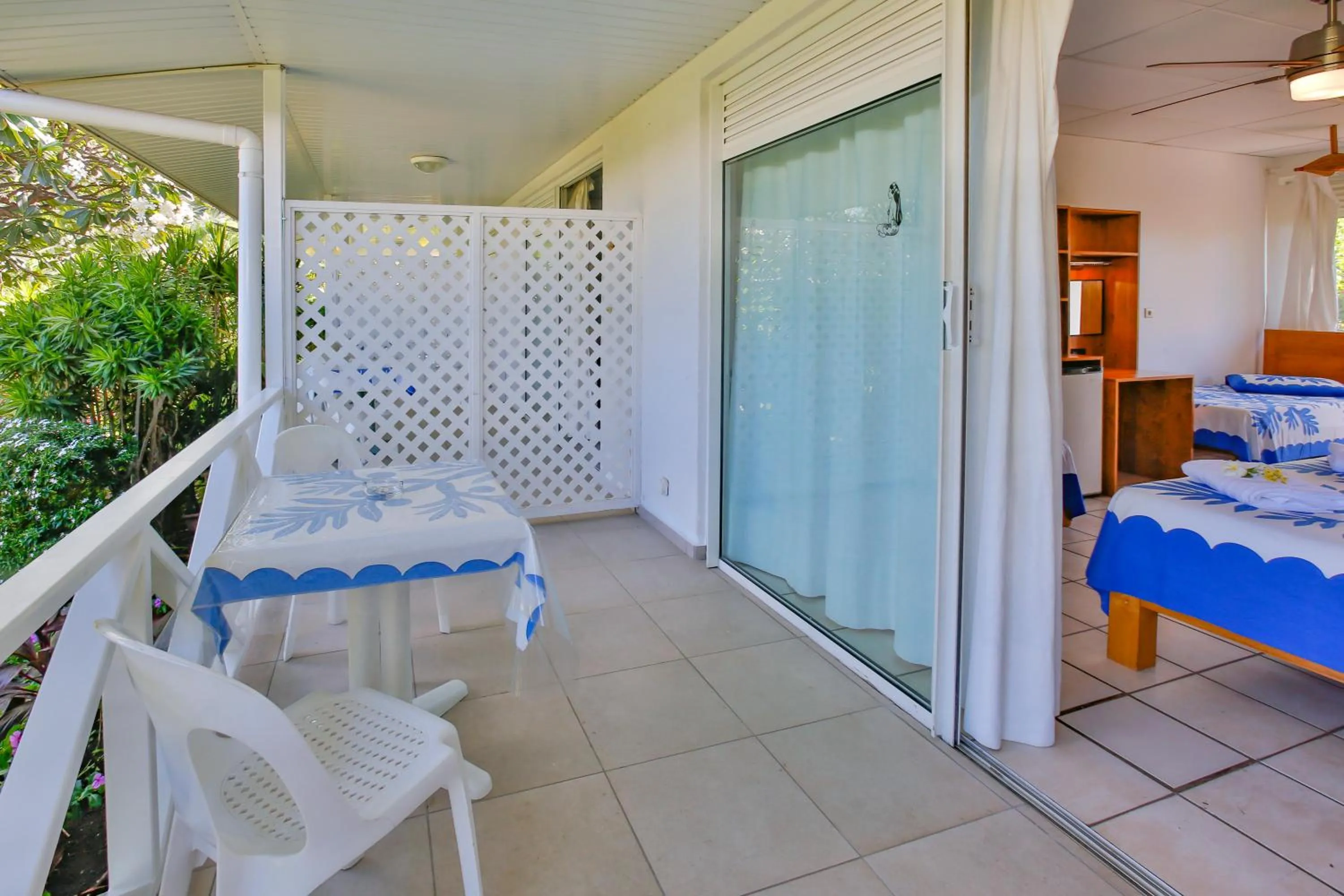 Bed in Pension De La Plage