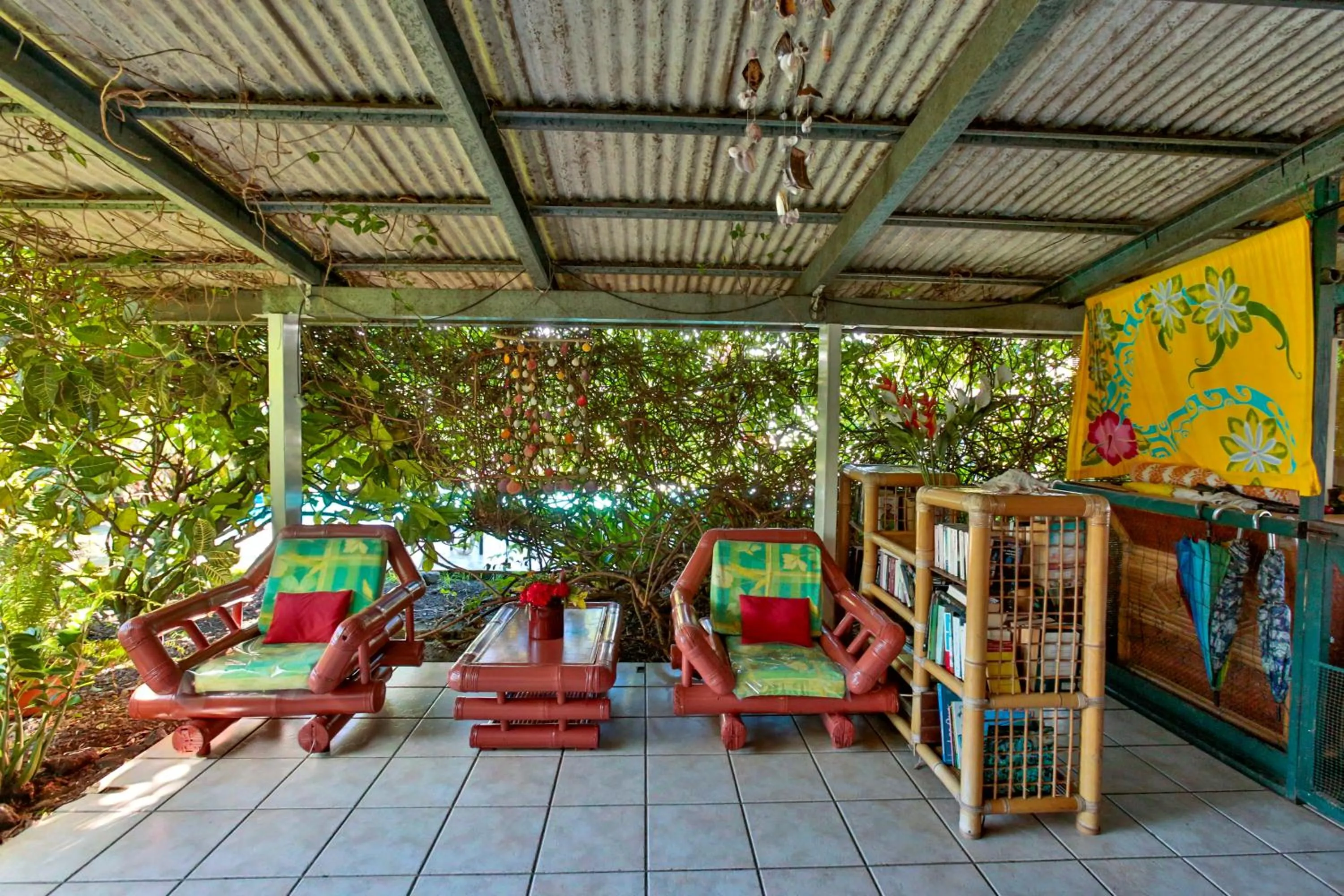 Lobby or reception in Pension De La Plage