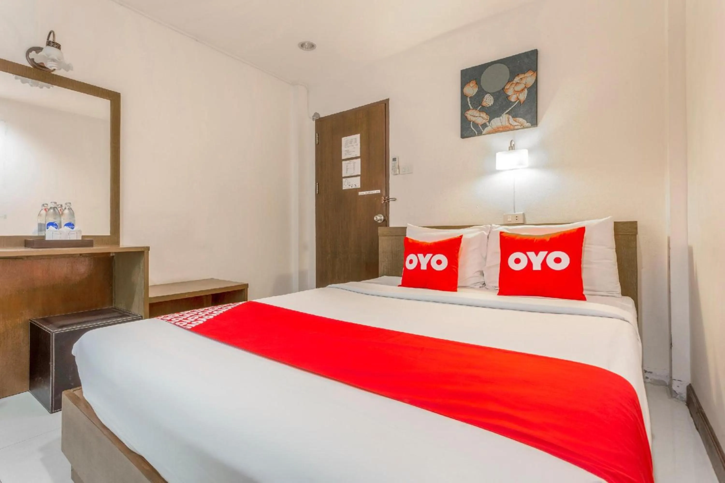 Bedroom, Bed in Super OYO 1096 Winner Inn Hotel