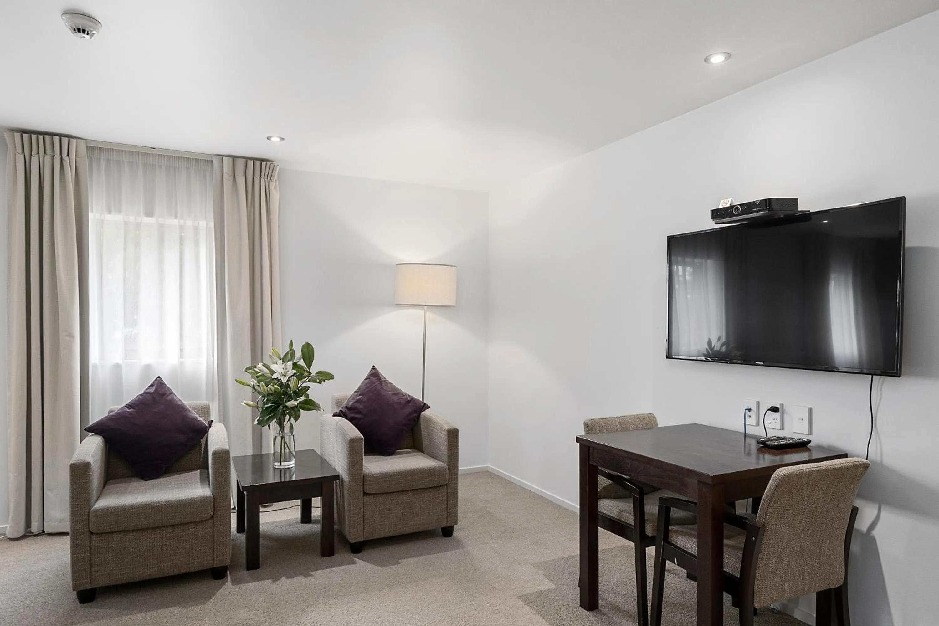 Living room in Boulcott Lodge