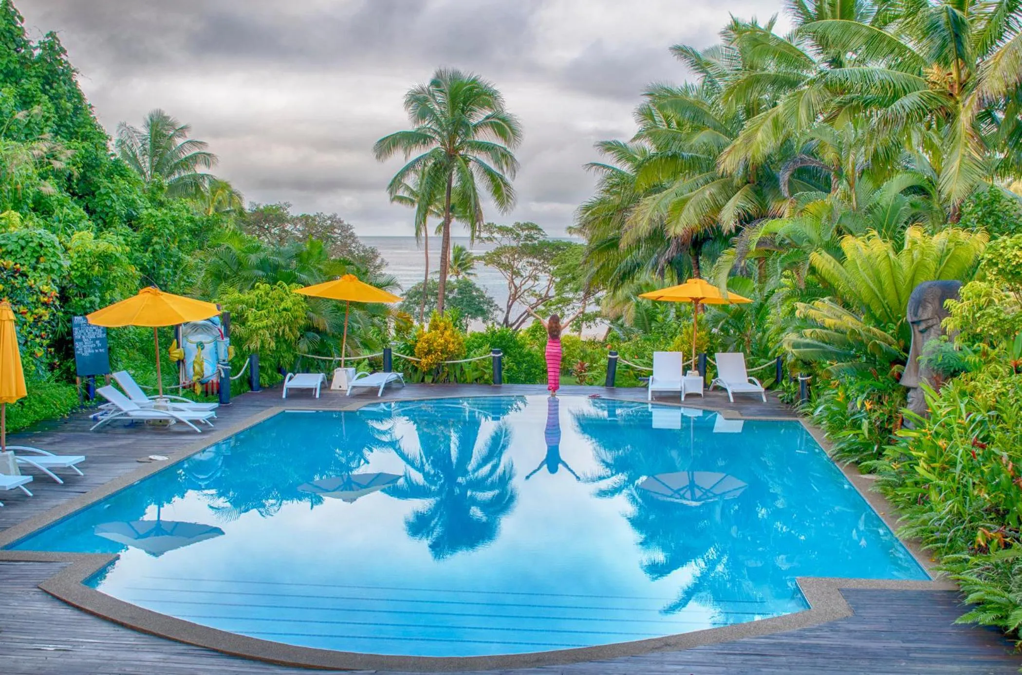 Swimming pool in Wellesley Resort Fiji