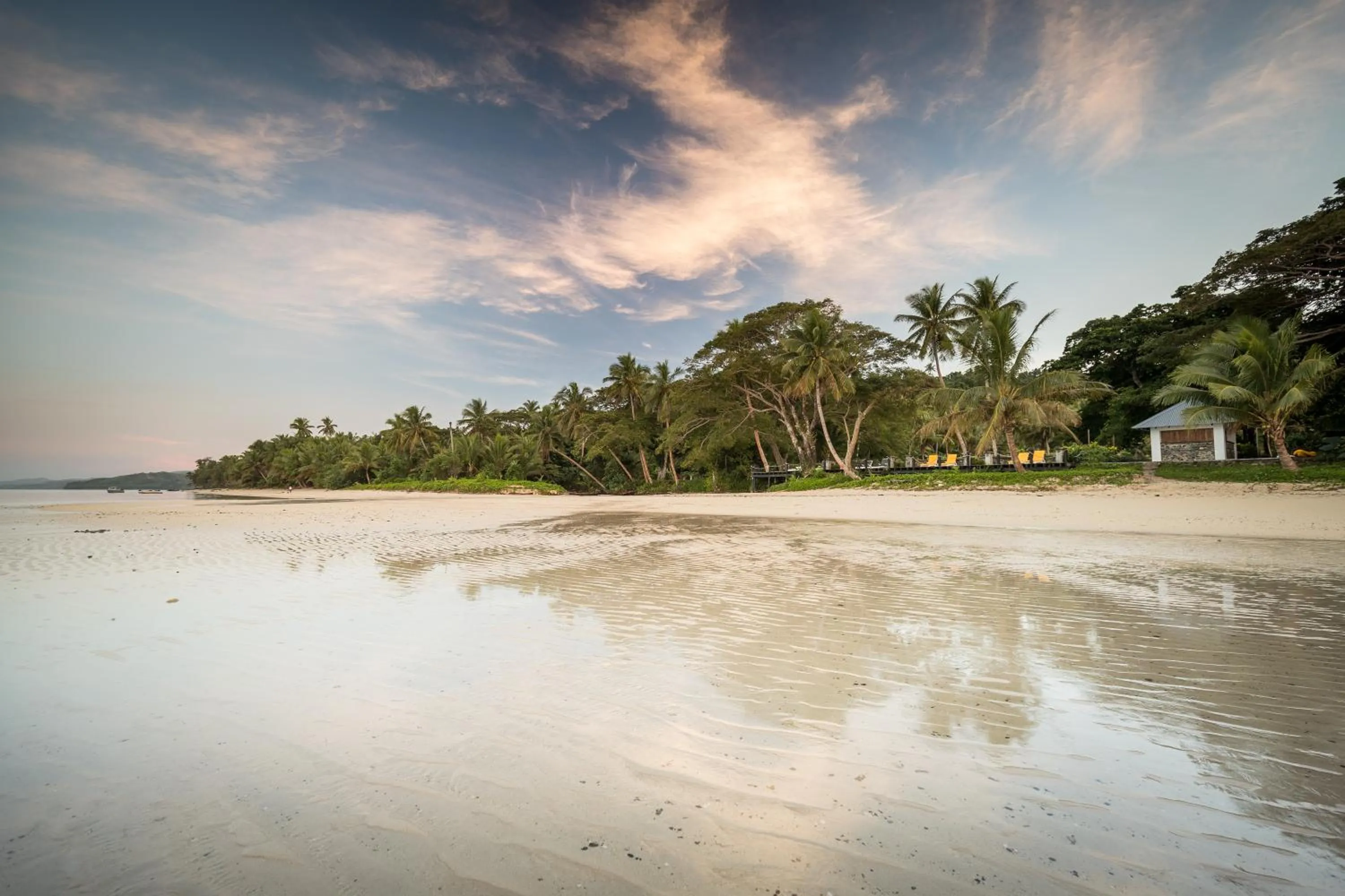 Natural landscape in Wellesley Resort Fiji