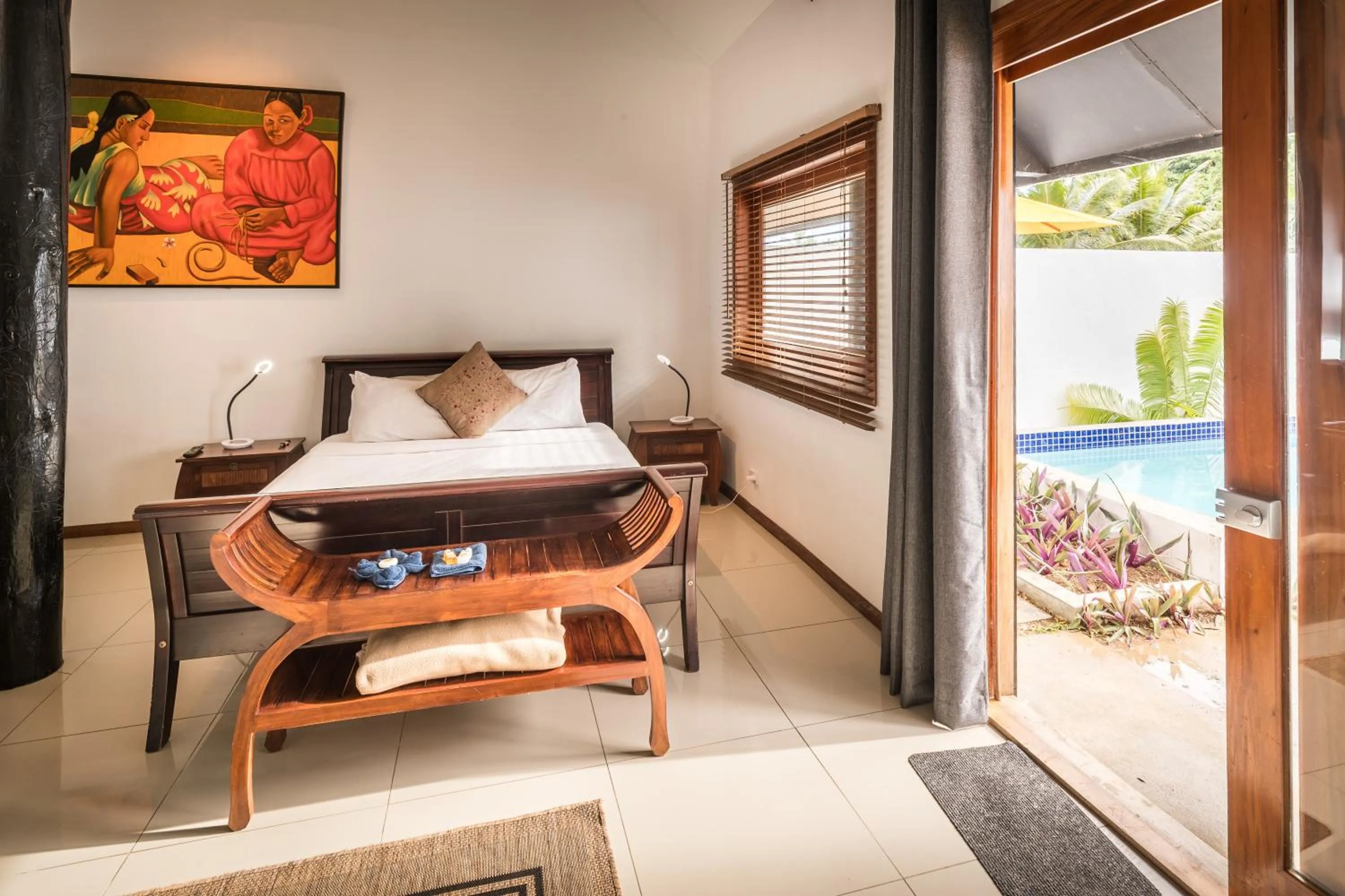 Bed in Wellesley Resort Fiji