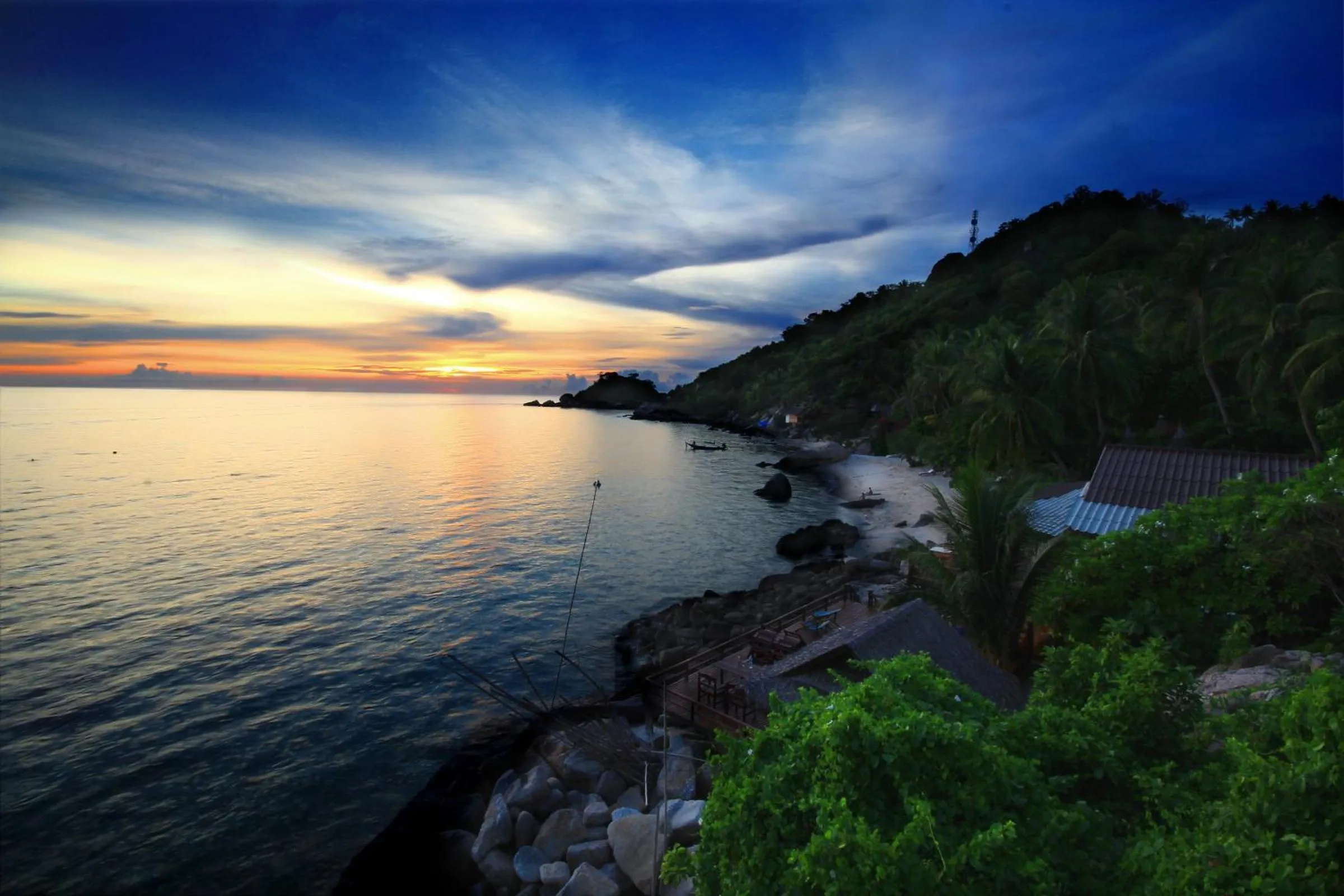 Sunset in Pinnacle Koh Tao Resort