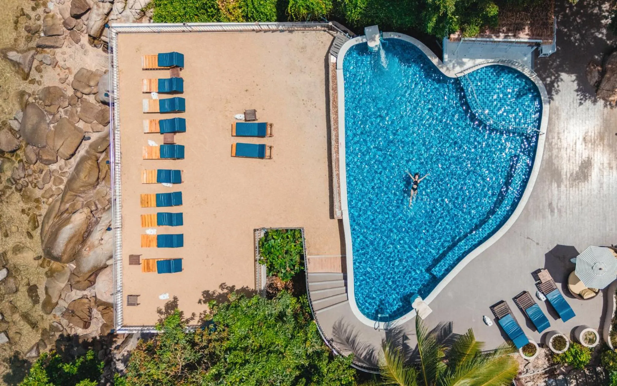 Swimming pool in Pinnacle Koh Tao Resort