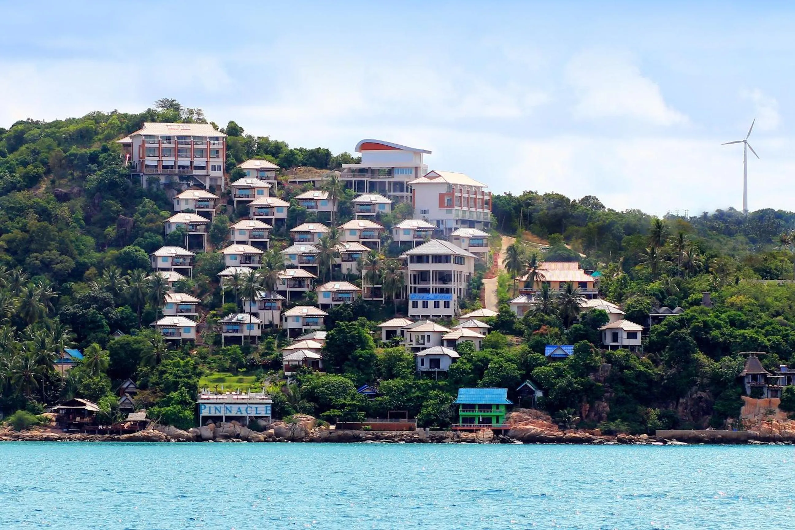Facade/entrance in Pinnacle Koh Tao Resort