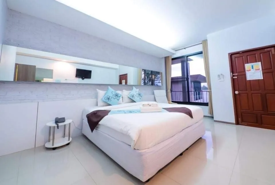 Bed in Panlaan Boutique Resort