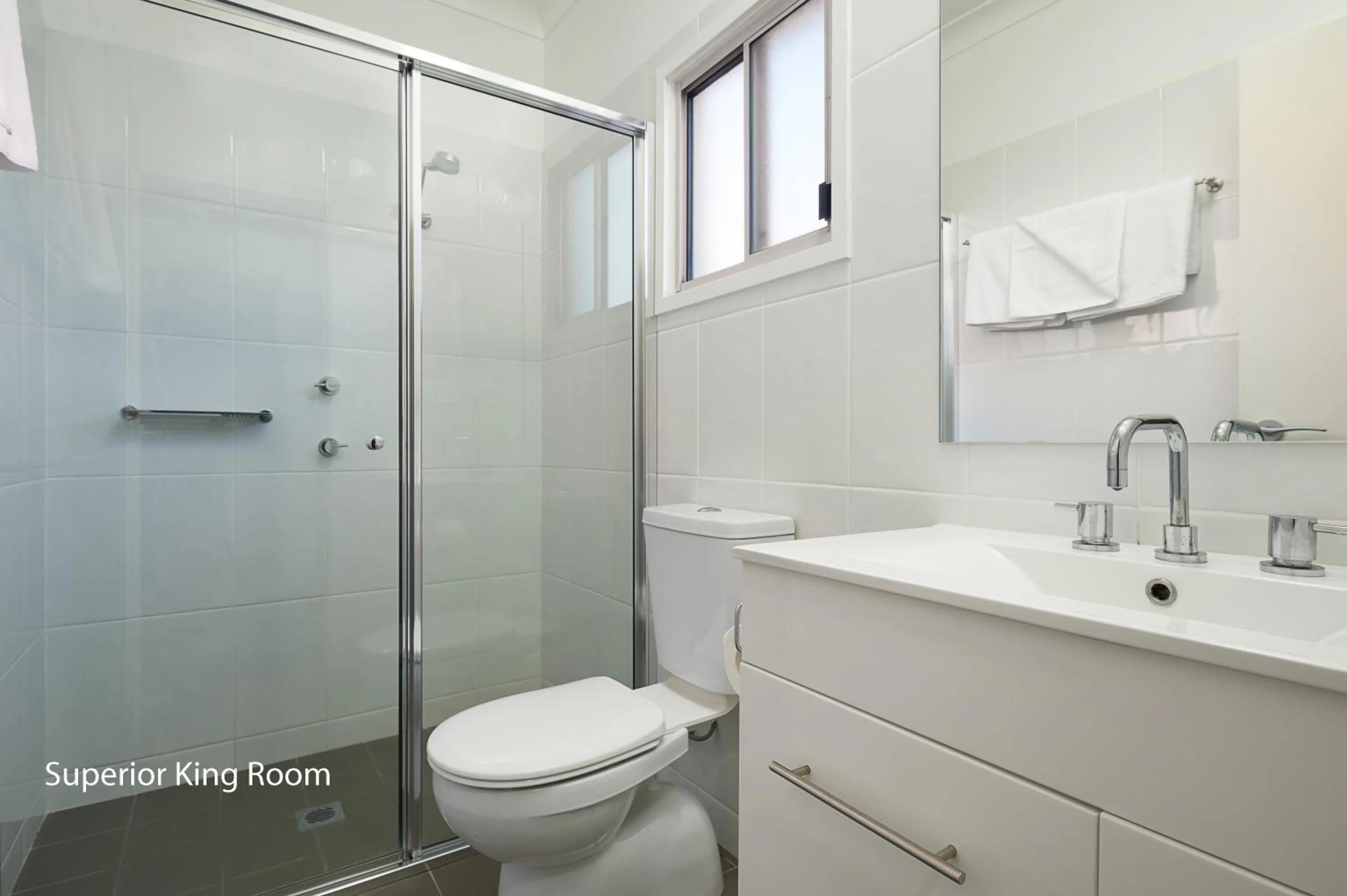 Bathroom in Charles Sturt Suites & Apartments