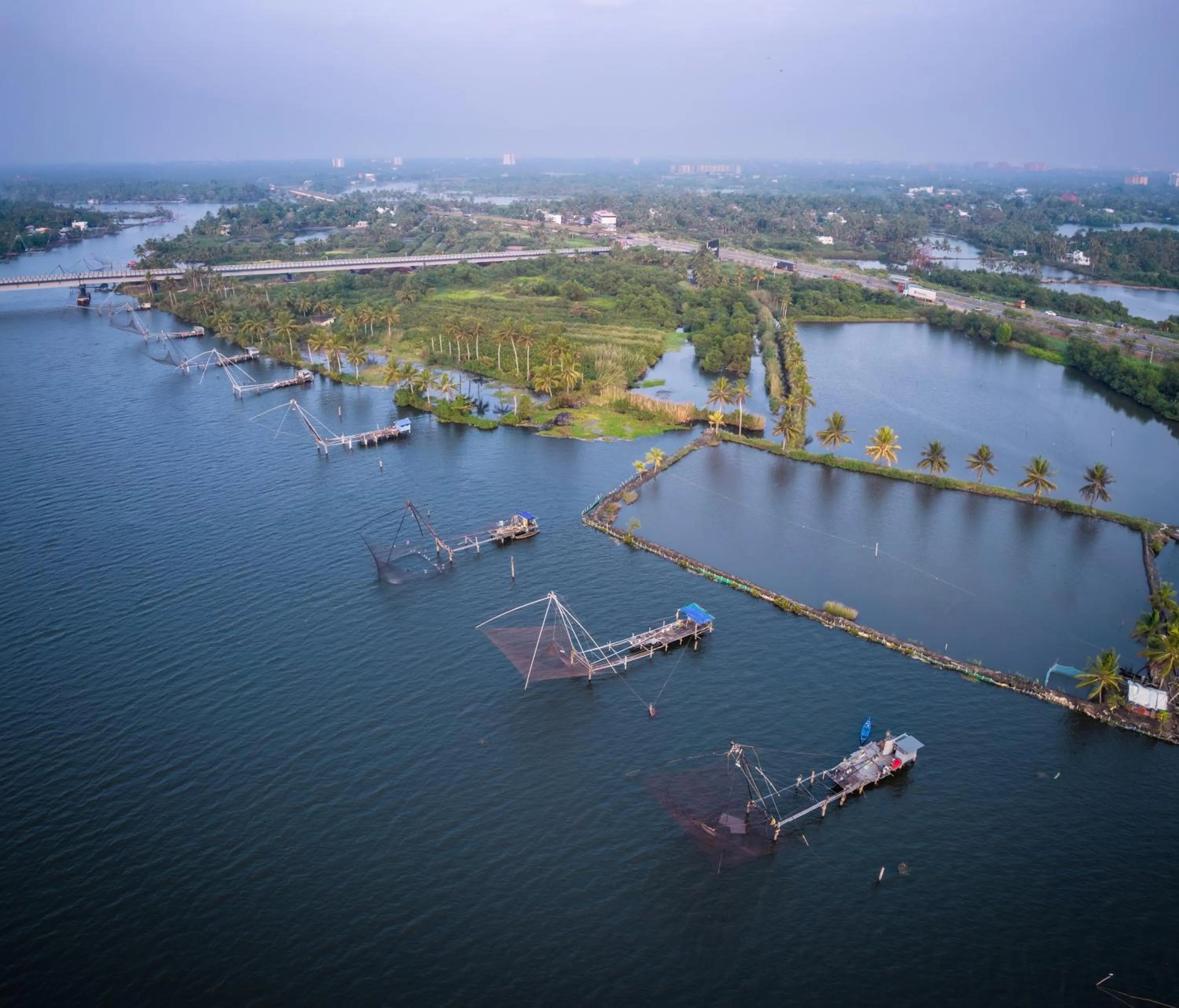 Natural landscape in Amritara The Poovath Beachfront Heritage, Fort Kochi