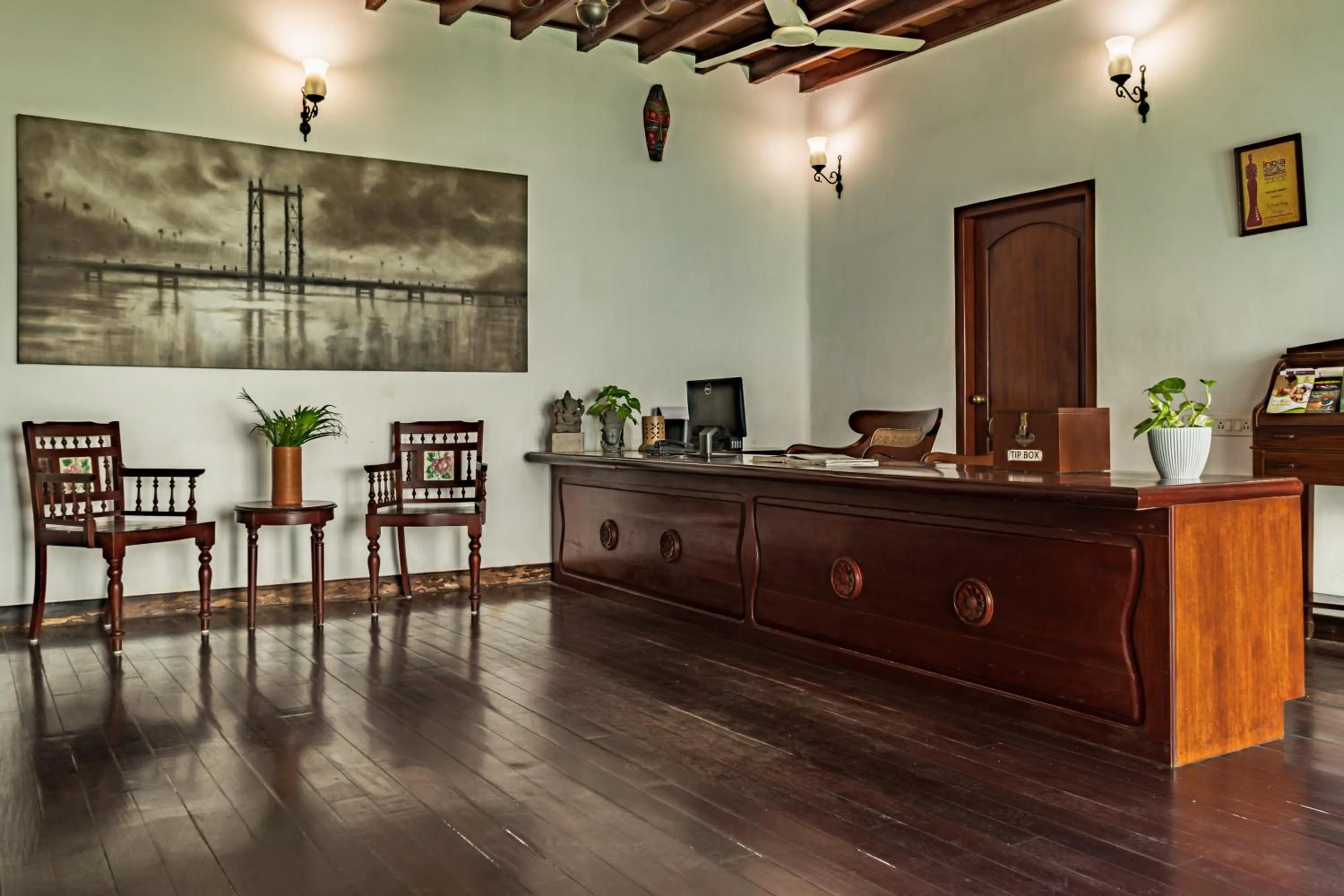Lobby or reception in Amritara The Poovath Beachfront Heritage, Fort Kochi