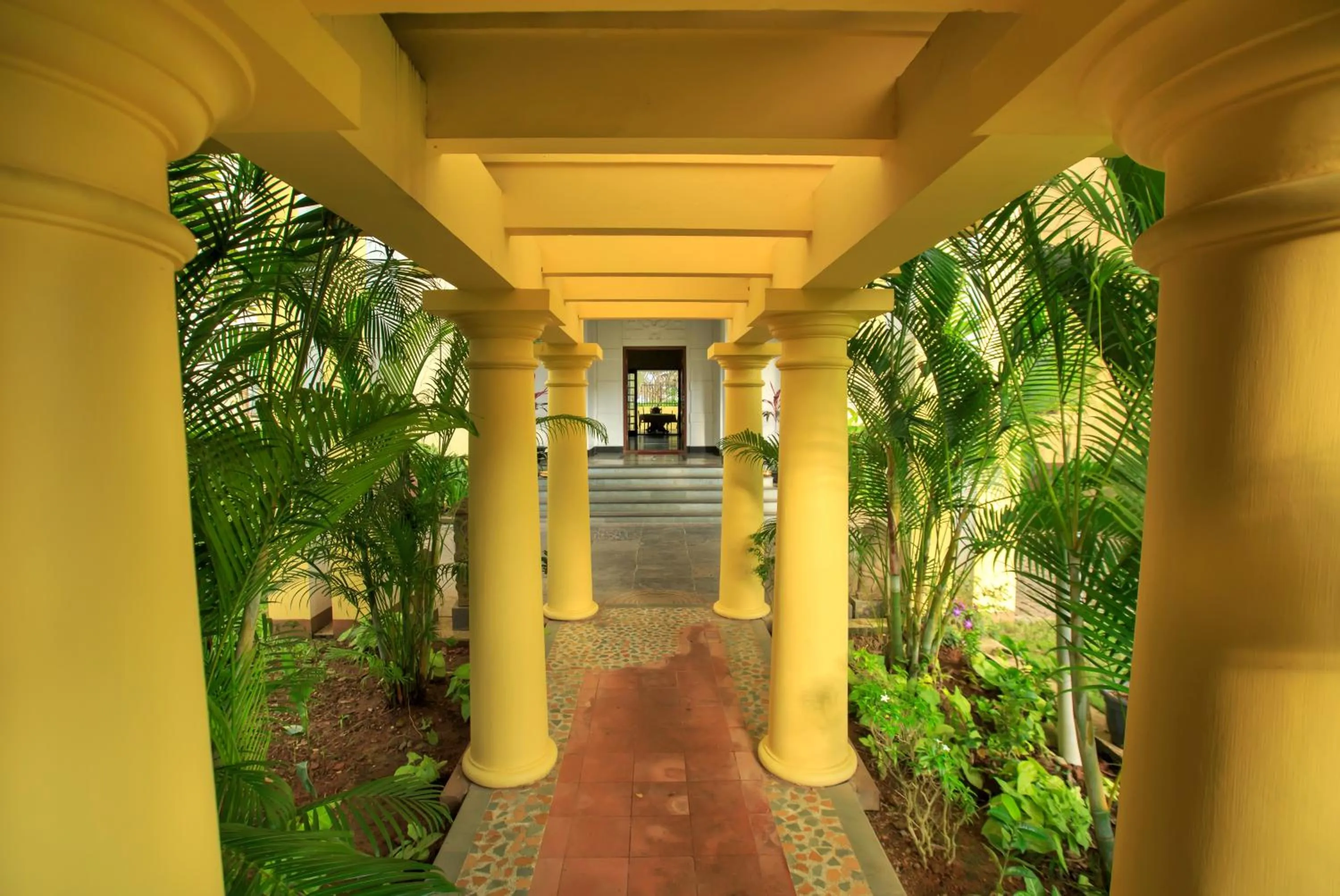 Facade/entrance in Amritara The Poovath Beachfront Heritage, Fort Kochi