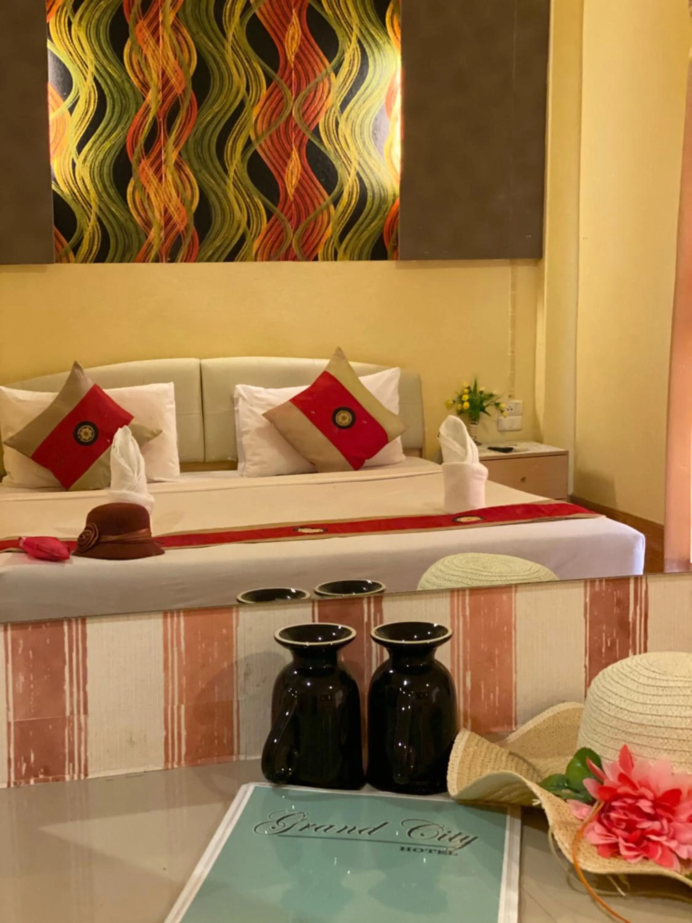 Bedroom, Bed in Khaolak Grand City