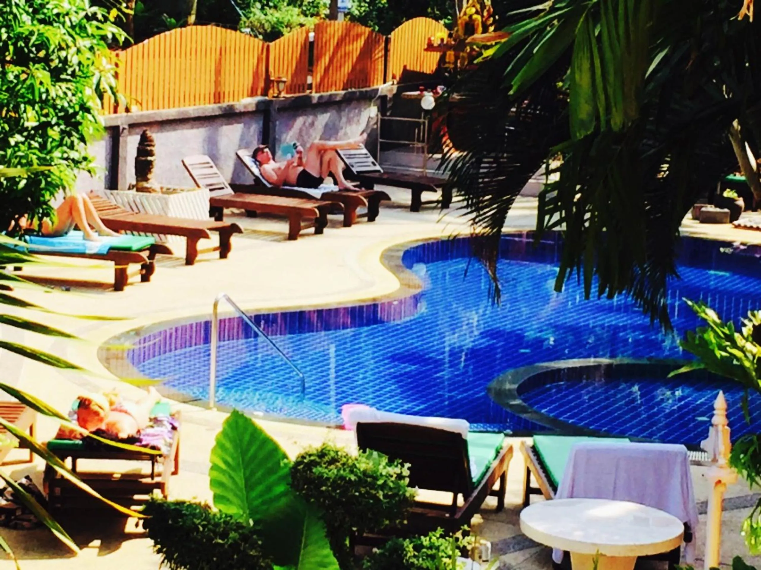 Swimming pool in Khaolak Grand City